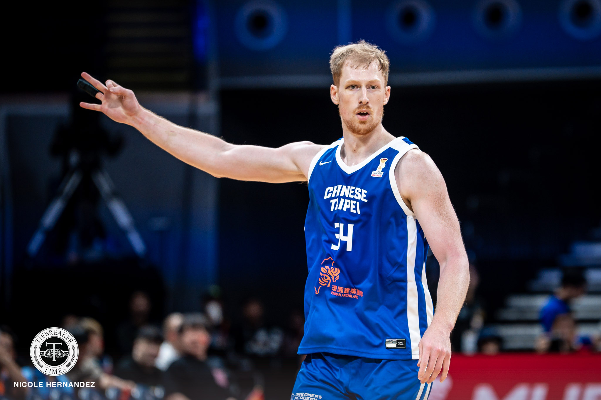 FIBAWCQ-2027-Brandon-Gilbeck-6929 Despite collapse vs China, Gianlucca Tucci hails Chinese Taipei’s ‘best game’ in years Basketball News - philippine sports news