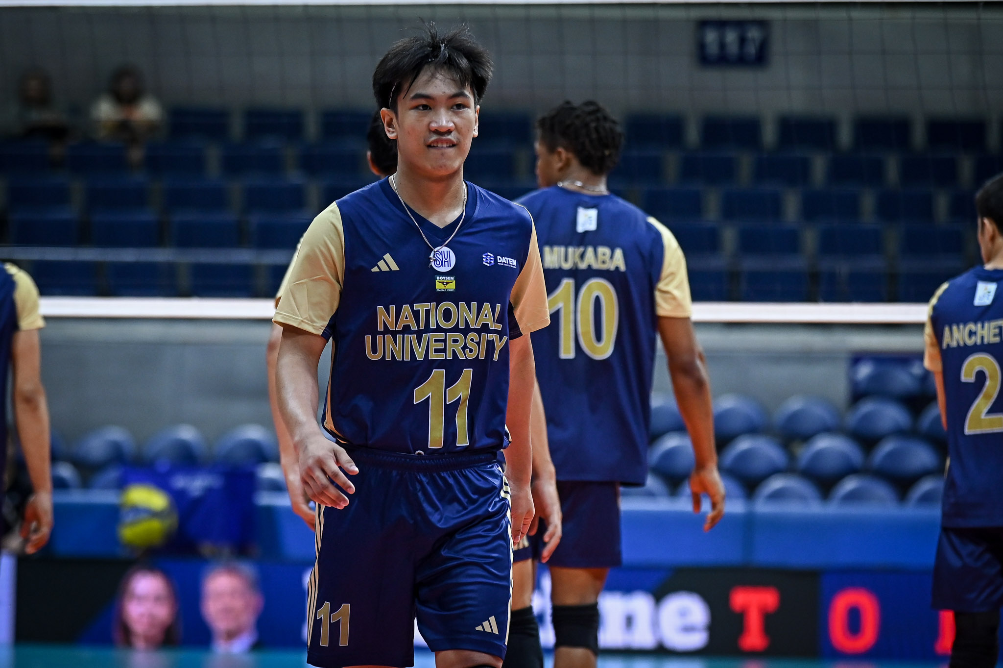 UAAP-88-MVB-UE-vs.-NU-Jade-Disquitado-8795 'Big 3' strike as NU sweeps UE to grab solo second in UAAP Men's Volleyball ADMU News UAAP UE Volleyball - philippine sports news