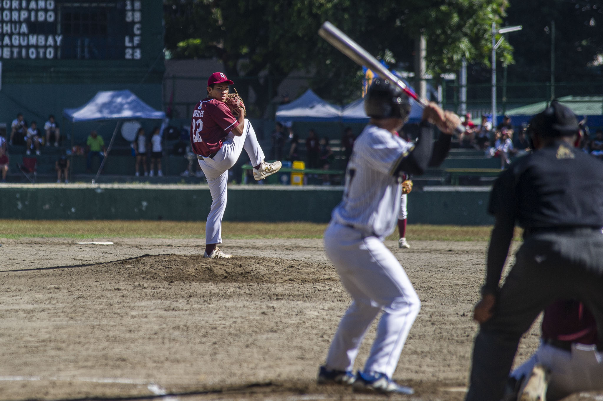 UAAP-88-Mens-Baseball-NU-vs-UP-Morales NU's offense explodes vs UP, cruises to 2-0 in UAAP Baseball Baseball News NU UAAP UP - philippine sports news