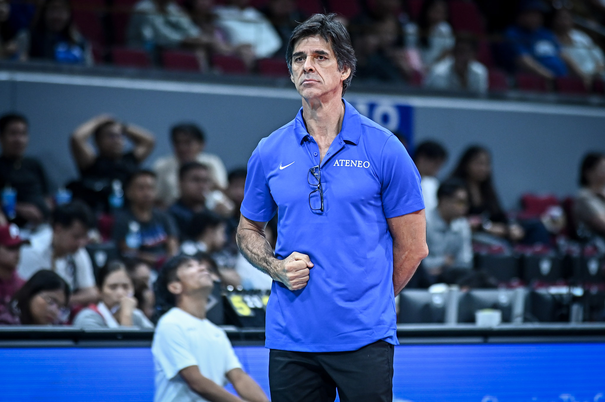 UAAP-88-WVB-ADMU-vs.-UE-Sergio-Veloso-7898 Sergio Veloso keeps Ateneo focused, unmoved by outside negativity ADMU News UAAP Volleyball - philippine sports news