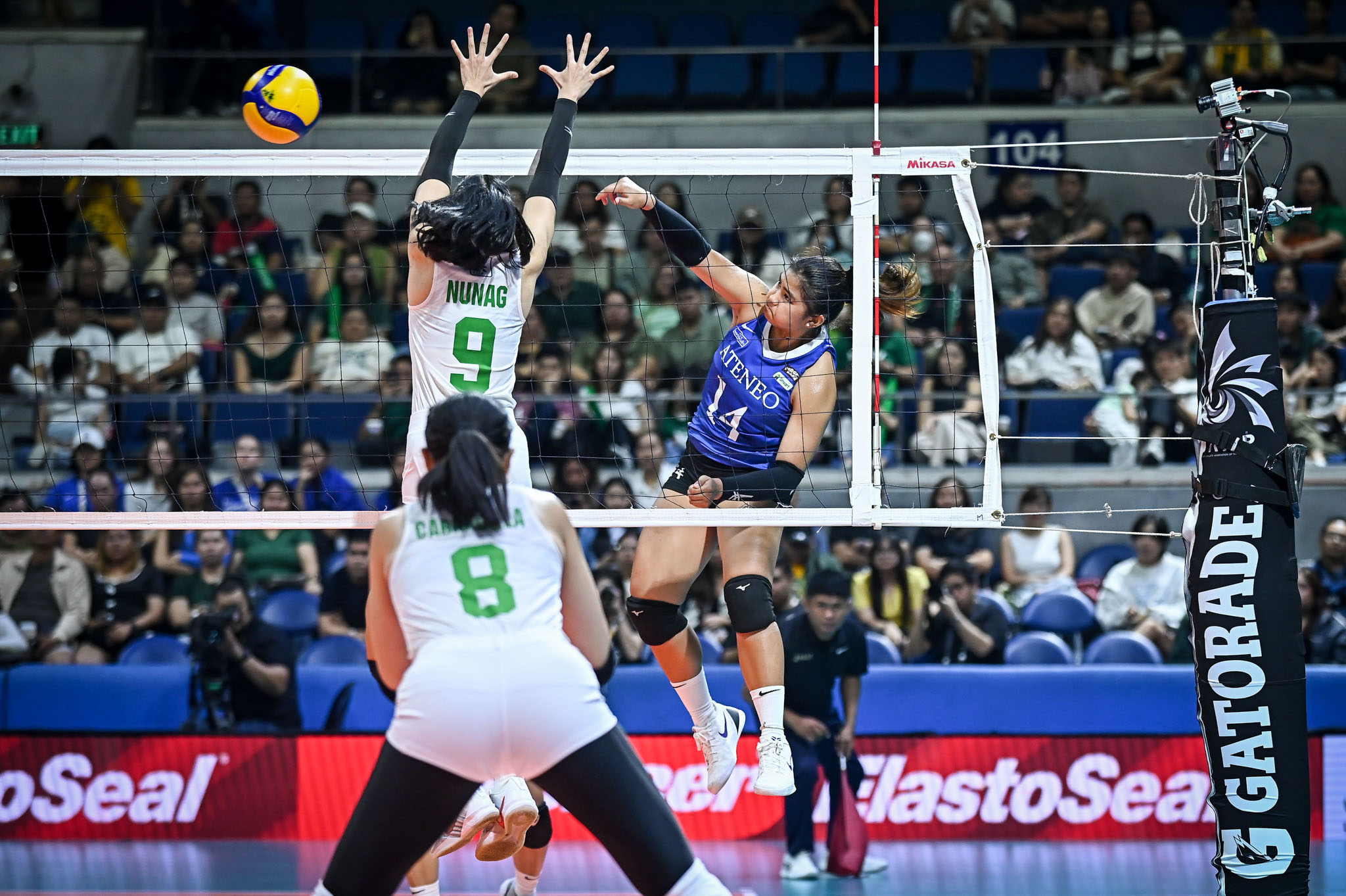 UAAP-88-WVB-DLSU-vs.-ADMU-Ana-Hermosura-7058 Ana Hermosura brings energy, points, and passion to Ateneo ADMU News UAAP Volleyball - philippine sports news