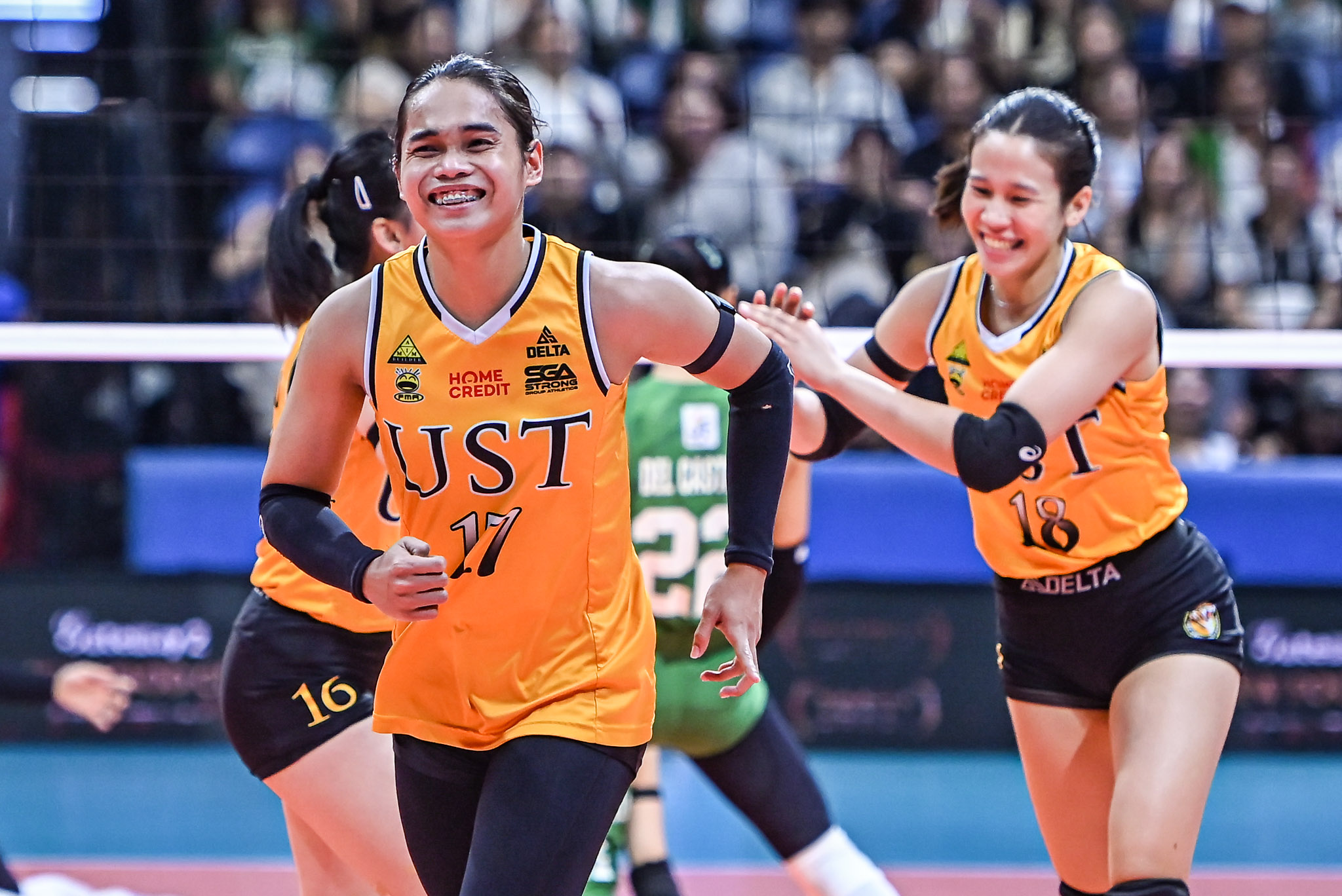 UAAP-88-WVB-DLSU-vs.-UST-Angge-Poyos-7880 La Salle stages comeback to edge UST, keep unbeaten run alive in UAAP Women's Volleyball DLSU News UAAP UST Volleyball - philippine sports news