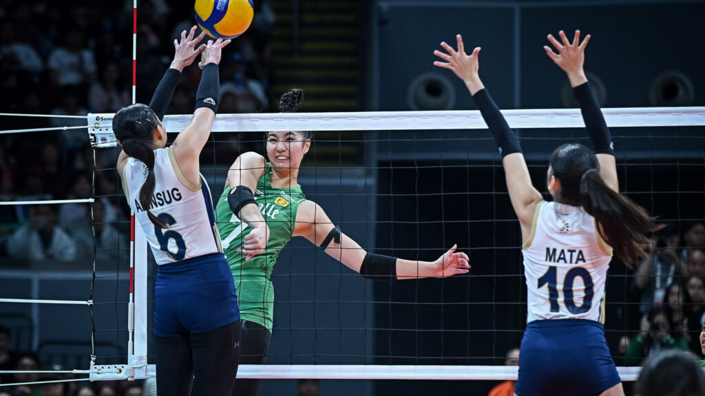 La Salle sweeps UAAP Women's Volleyball first round, downs NU in 4