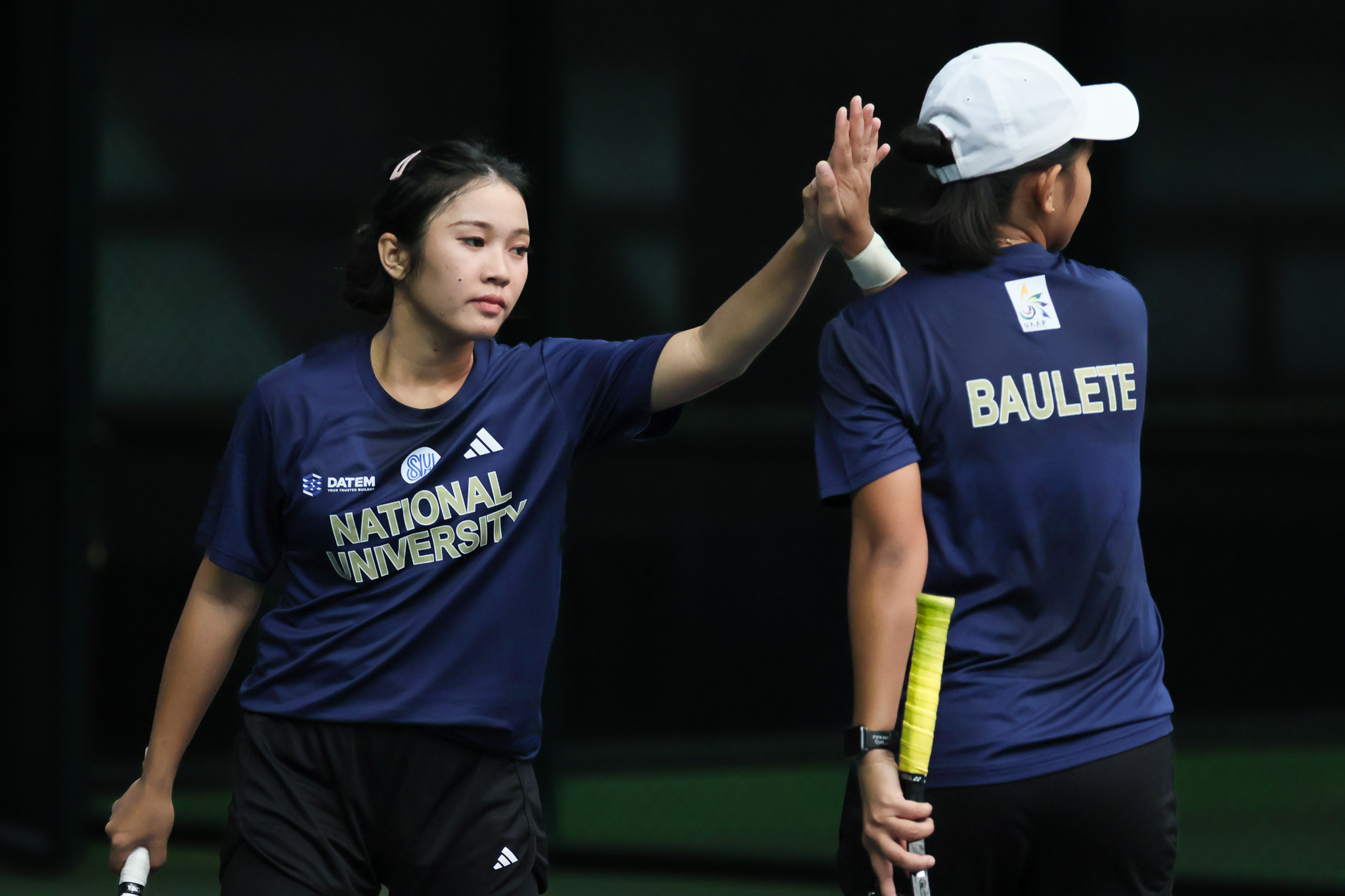 UAAP-88-Womens-Tennis-NU-vs-DLSU-Abadia-IMG_7863 UST commands UAAP Women's Tennis round 2 opener vs Ateneo, takes lead ADMU DLSU News NU Tennis UAAP UST - philippine sports news