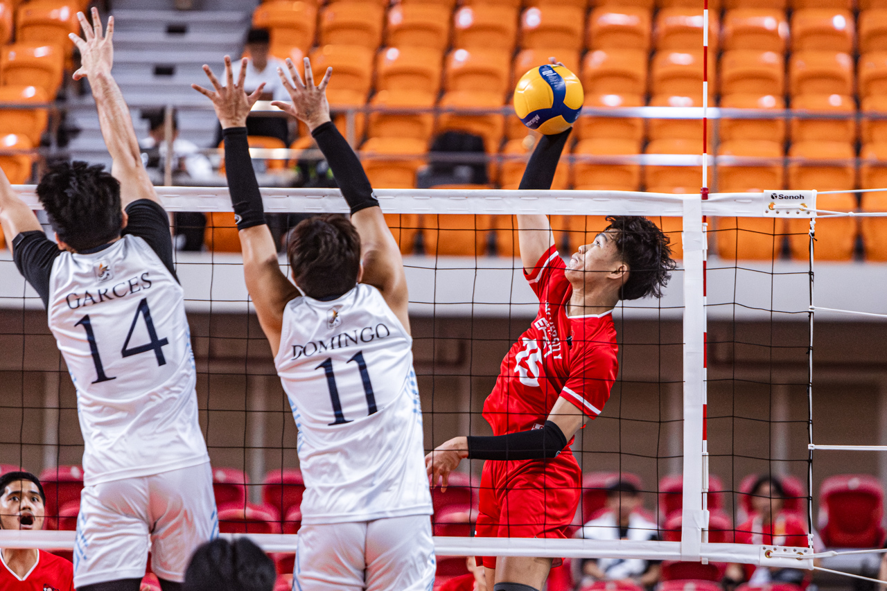 UAAP-S88-AdU-vs-UE-Mens-Volleyball-Roy-Piojo UE snaps 6-game skid at Adamson's expense, keeps slim UAAP Men's Volleyball semis hopes alive AdU News UAAP UE Volleyball - philippine sports news