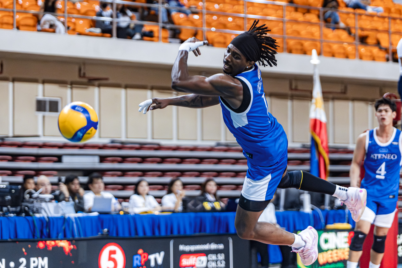 UAAP-S88-NU-vs-ADMU-Mens-Volleyball-Emmanuel-Okeke-6 NU outplays Ateneo in three close sets, moves closer to UAAP Men's Volleyball Final Four ADMU News NU UAAP Volleyball - philippine sports news
