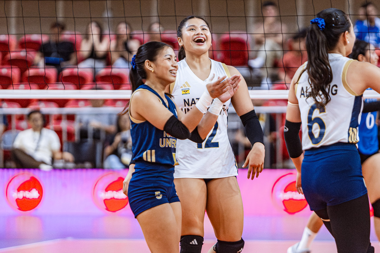 UAAP-S88-NU-vs-ADMU-Womens-Volleyball-Shaira-Jardio-and-Sam-Cantada Cantada, Dy, Santos, Ytang banner fresh faces in PNVF wishlist for Alas Women pool AdU Alas Pilipinas CSB CSJL DLSU FEU News NU PVL UP Volleyball - philippine sports news