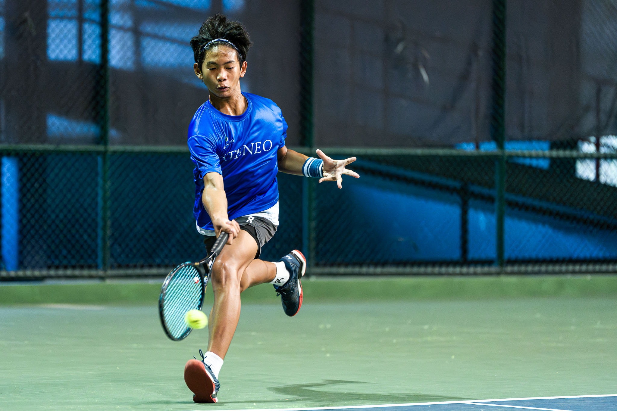 UAAP-S88-Tennis-Miguel-Lagac-III-01966 Delos Santos, Luzon deliver clincher as UE slips past NUNS for solo lead in UAAP Boys Tennis ADMU DLSU News NU Tennis UAAP UE UST - philippine sports news