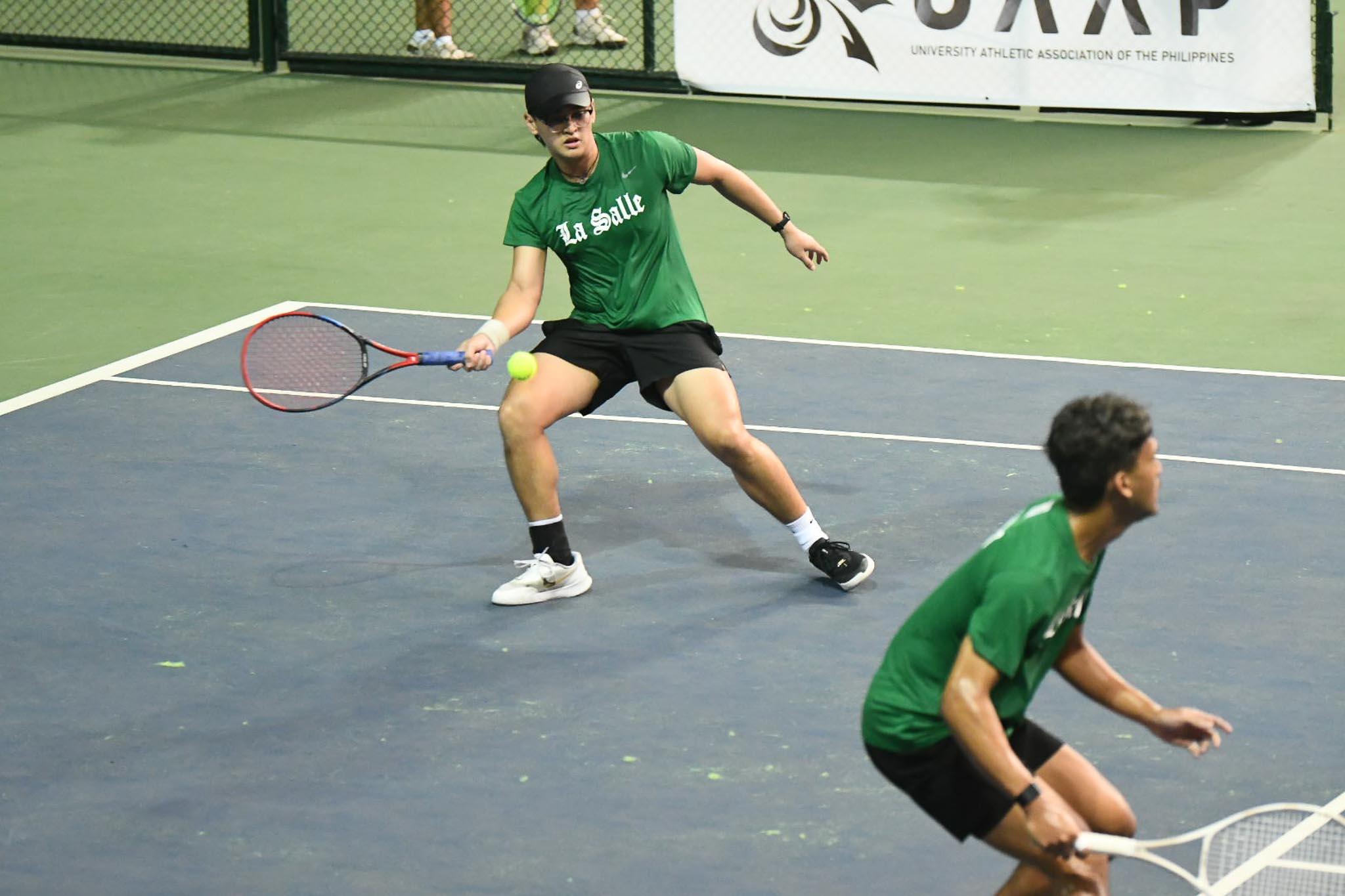 UAAP-Season-88-Mens-Tennis-DLSU-vs-UE-Estanislao-Garrido-3 UP makes history with first-ever UAAP Men's Tennis twice-to-beat edge, tops UST ADMU DLSU News NU Tennis UAAP UE UP UST - philippine sports news