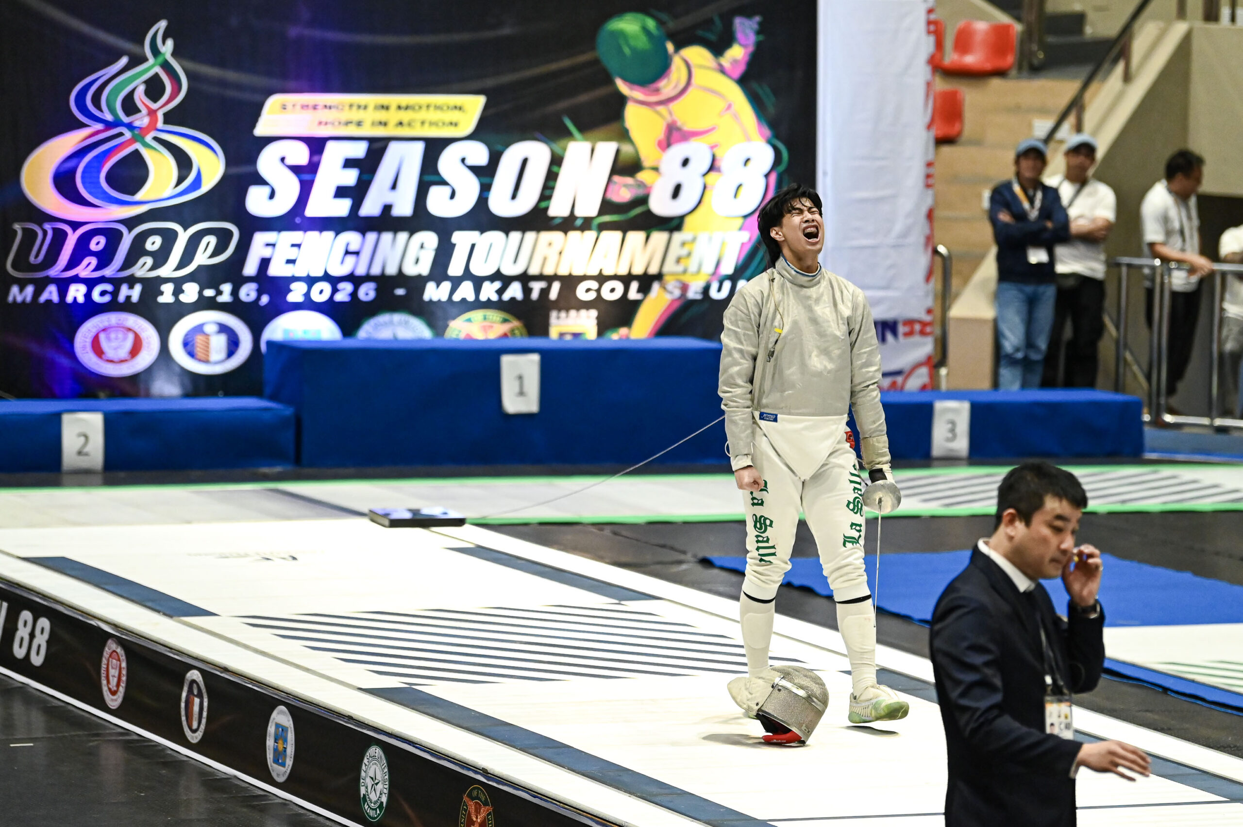 UAAP88-Fencing-DLSU-Kurt-Maruquez-4970-scaled UP goes 1-2 in UAAP Women's Foil as Nana Carbonell claims gold ADMU DLSU Fencing News UAAP UE UP UST - philippine sports news