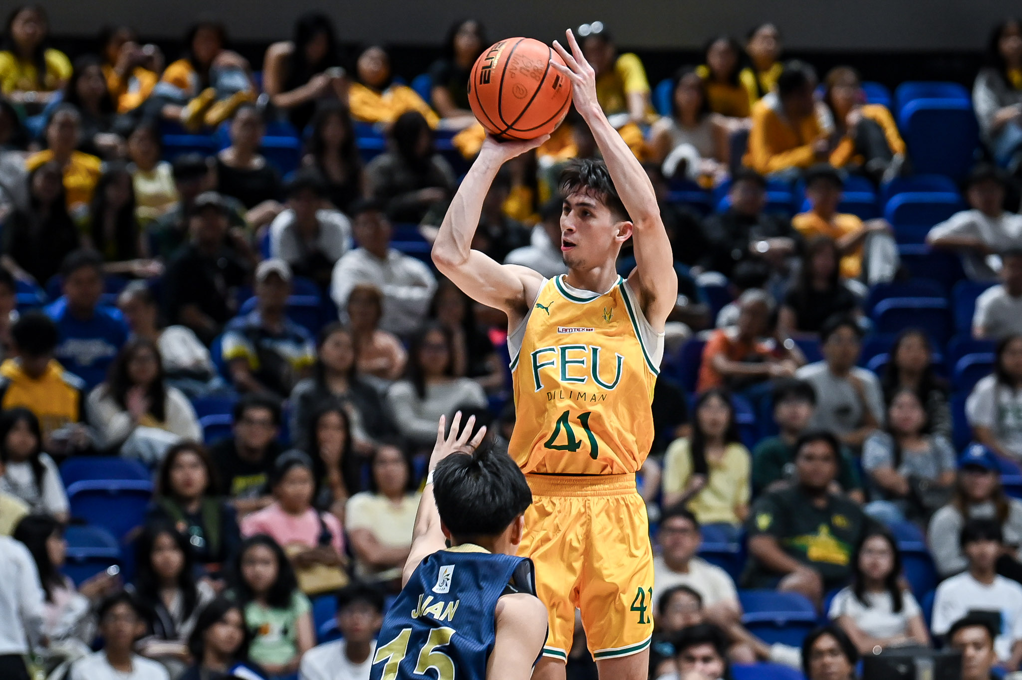 UAAP88-HSBBB-SAM-HALL-3076 Cabonilas provides MVP heroics vs NUNS as FEU-D inches closer to UAAP Boys Basketball title Basketball FEU News NU UAAP - philippine sports news