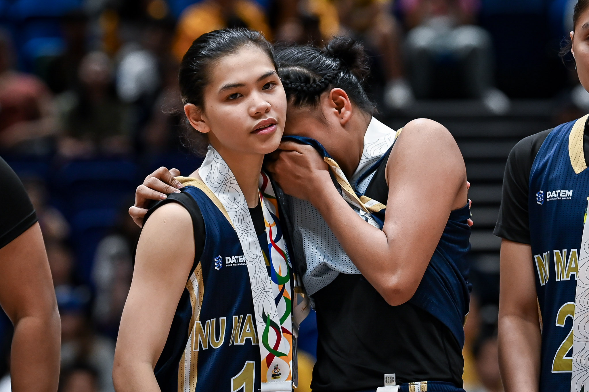 UAAP88-HSGBB-AUBREY-LAPASARAN-ADIN-ROSANO-2 UST overcomes NUNS to defend UAAP Girls' Basketball title Basketball News NU UAAP UST - philippine sports news
