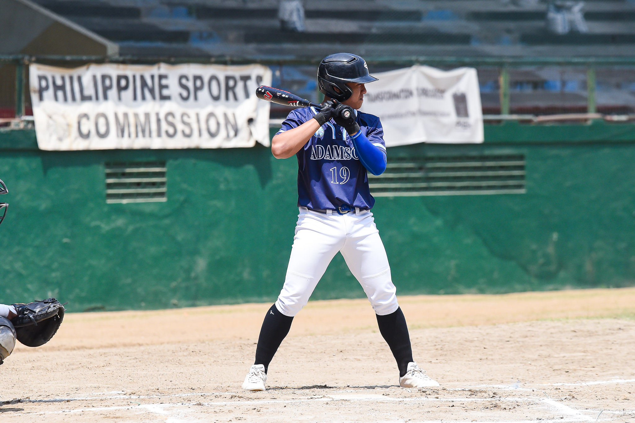 UAAP88-MENS-BASEBALL-UP-VS-ADU-SIMBAJON-MARK-VINCENT-4902 Adamson blasts UST with six-run rally, climbs to third in UAAP Men's Baseball AdU Baseball News UAAP UST - philippine sports news