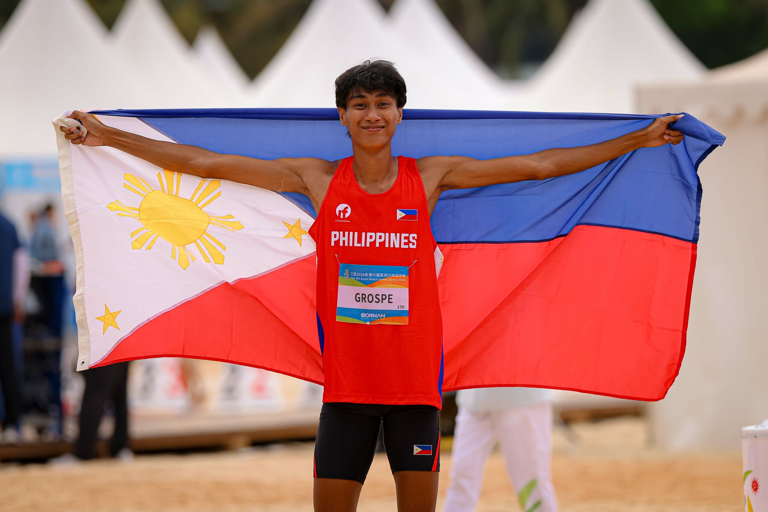 2026-Asian-Beach-Games-Leonard-Grospe-2-scaled Leonard Grospe delivers second PH gold in Asian Beach Games high jump triumph News Track & Field - philippine sports news