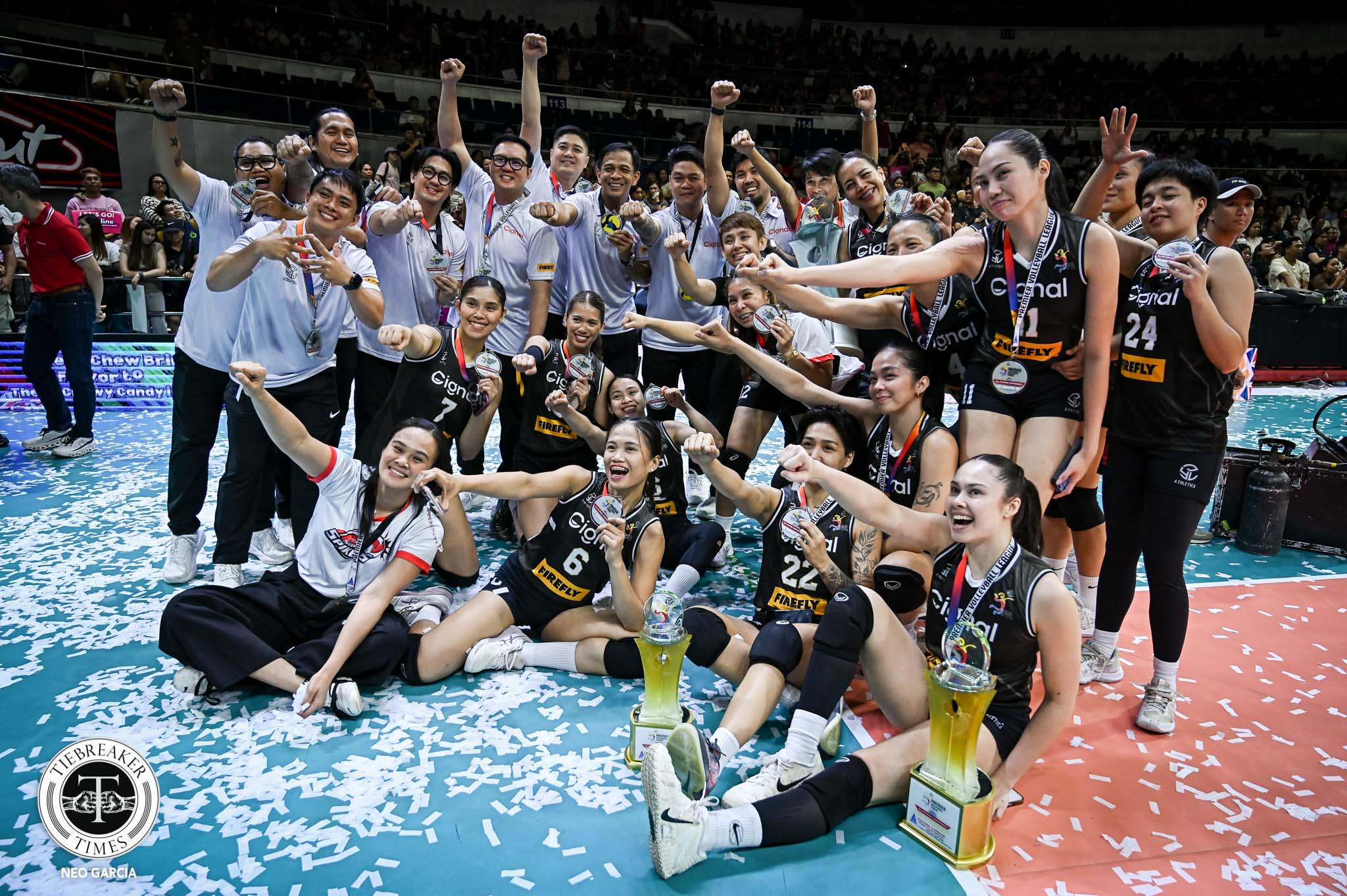 Shaq delos Santos, Cignal await management direction
