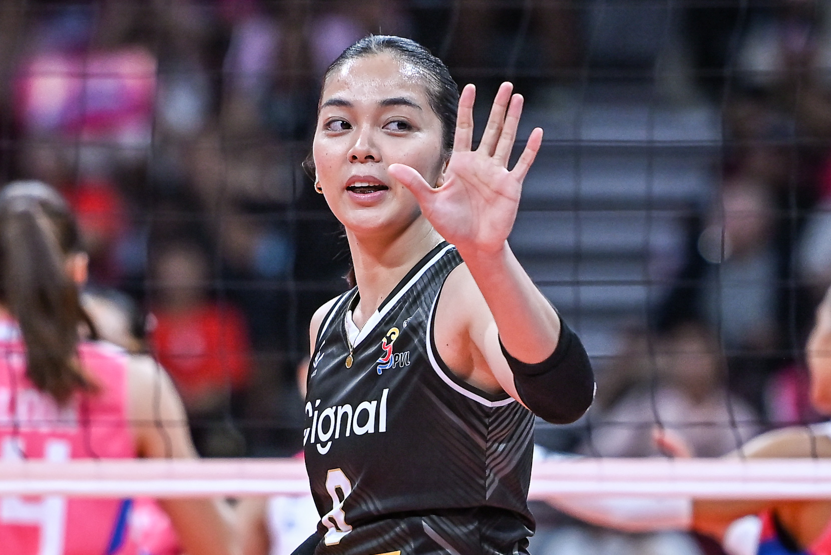 Erika Santos unfazed by Creamline crowd, hungry for first PVL title
