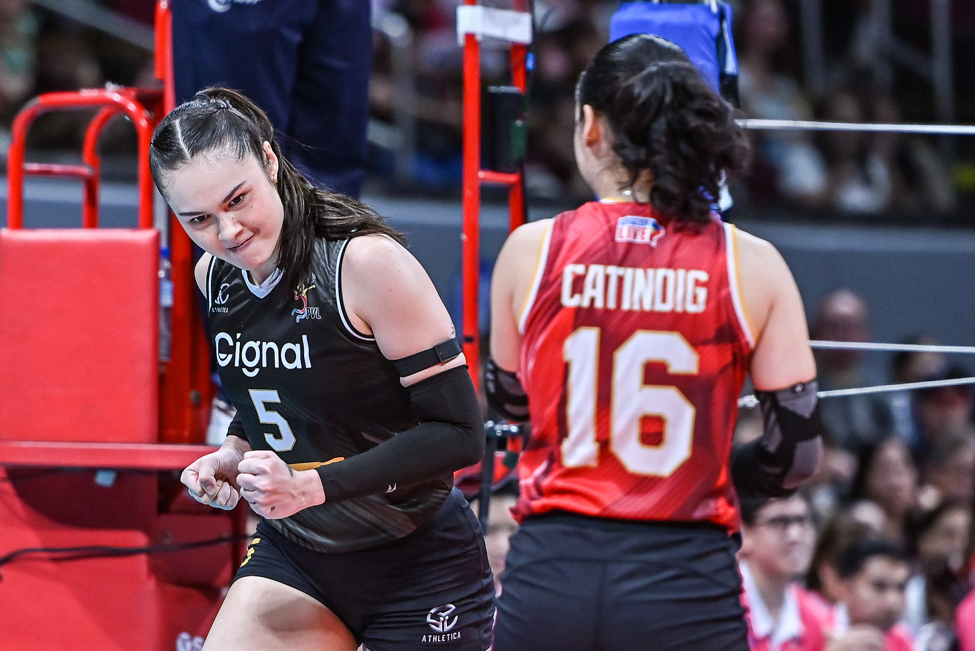 PVL-AFC-26-Semis-Creamline-vs.-Cignal-Vanie-Gandler-0431 Vanie Gandler joins Capital1 to help build, not complete News PVL Volleyball - philippine sports news