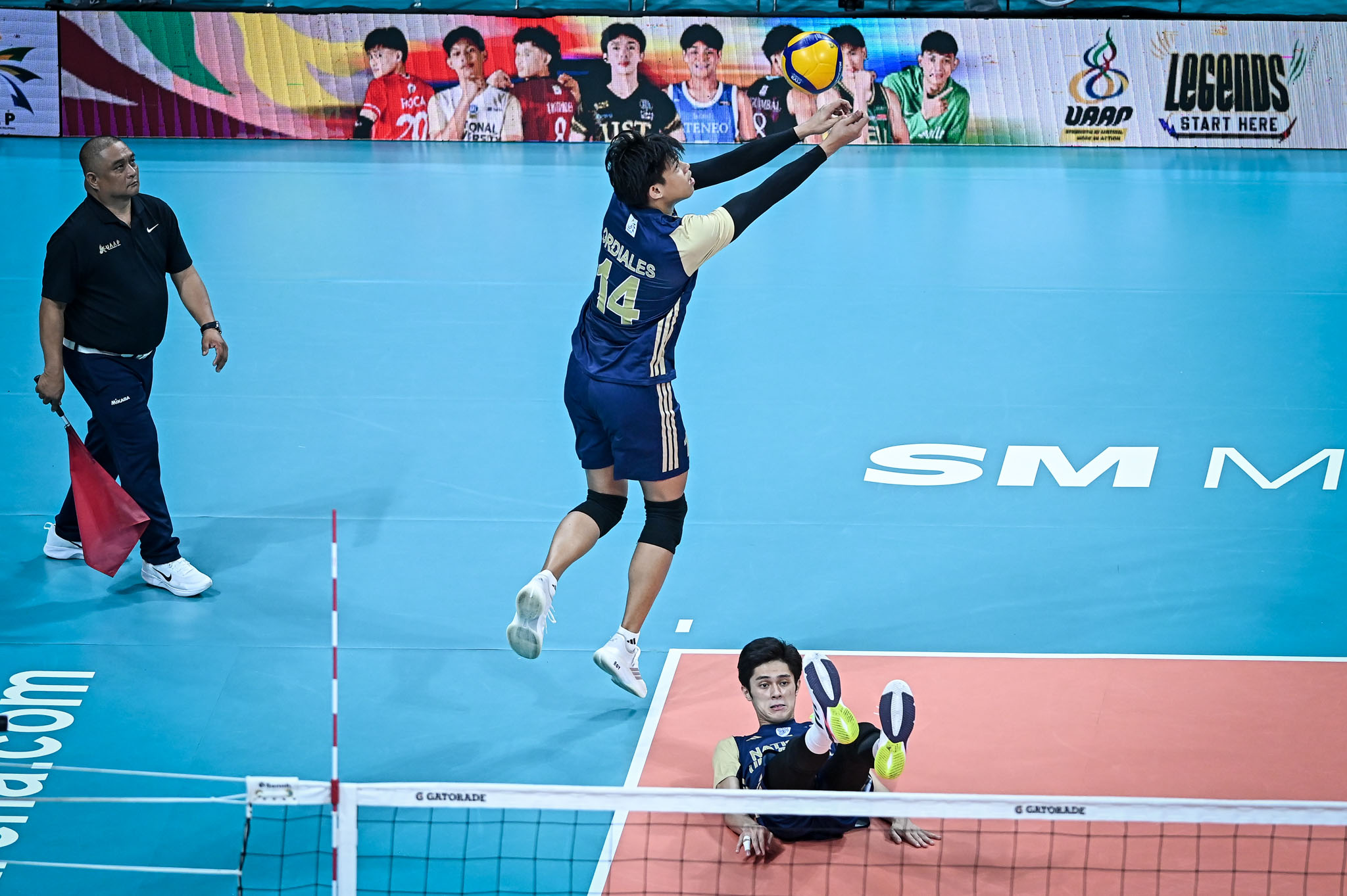 UAAP-88-MVB-DLSU-vs.-NU-Leo-Ordiales-6622 La Salle denies NU outright playoff incentive, caps UAAP Men's Volleyball run on high DLSU News NU UAAP Volleyball - philippine sports news