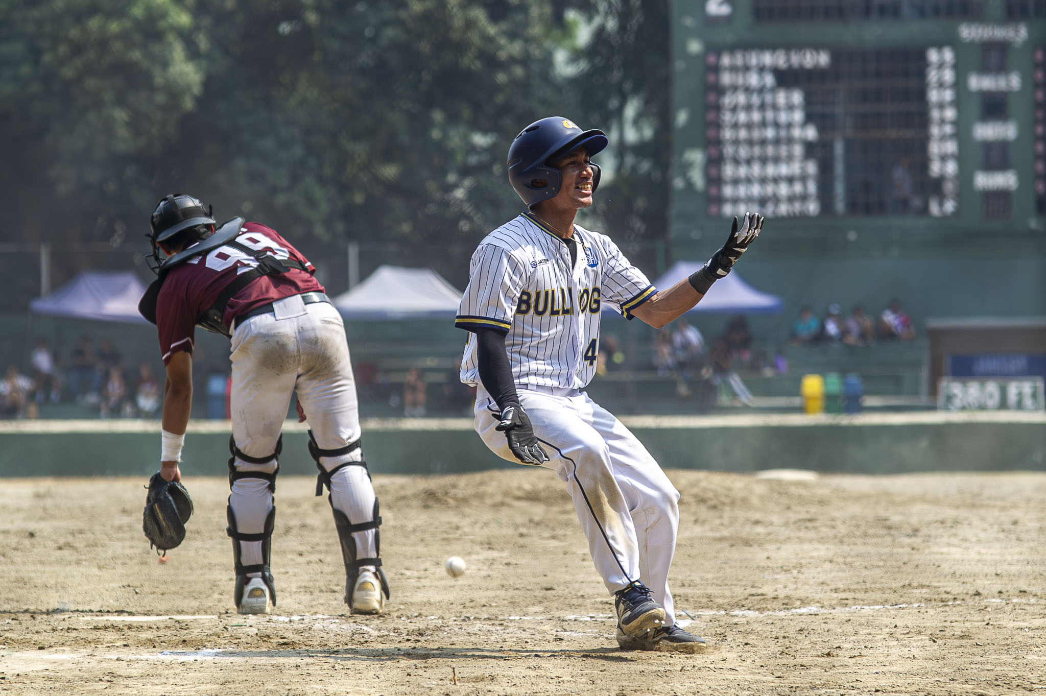 UAAP-88-Mens-Baseball-NU-vs-DLSU-Timban-HR Timban’s inside-the-park blast powers NU past UP, into UAAP Men's Baseball Finals Baseball News NU UAAP UP - philippine sports news