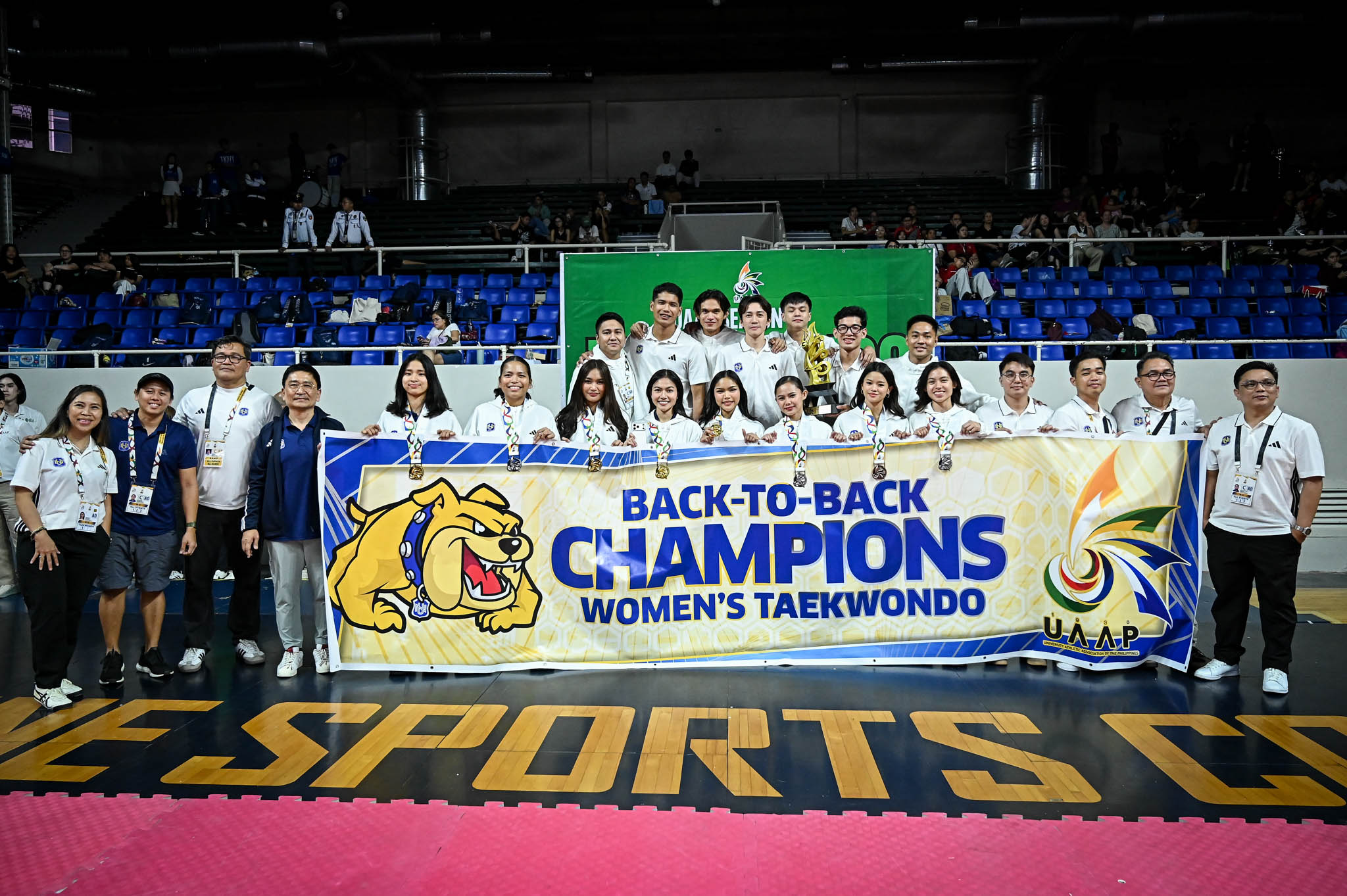 UAAP-88-TKD-Awarding-NU-Womens-5481 NU completes UAAP Collegiate Taerkwondo sweep with men’s, women’s kyorugi crowns News Taekwondo UAAP - philippine sports news