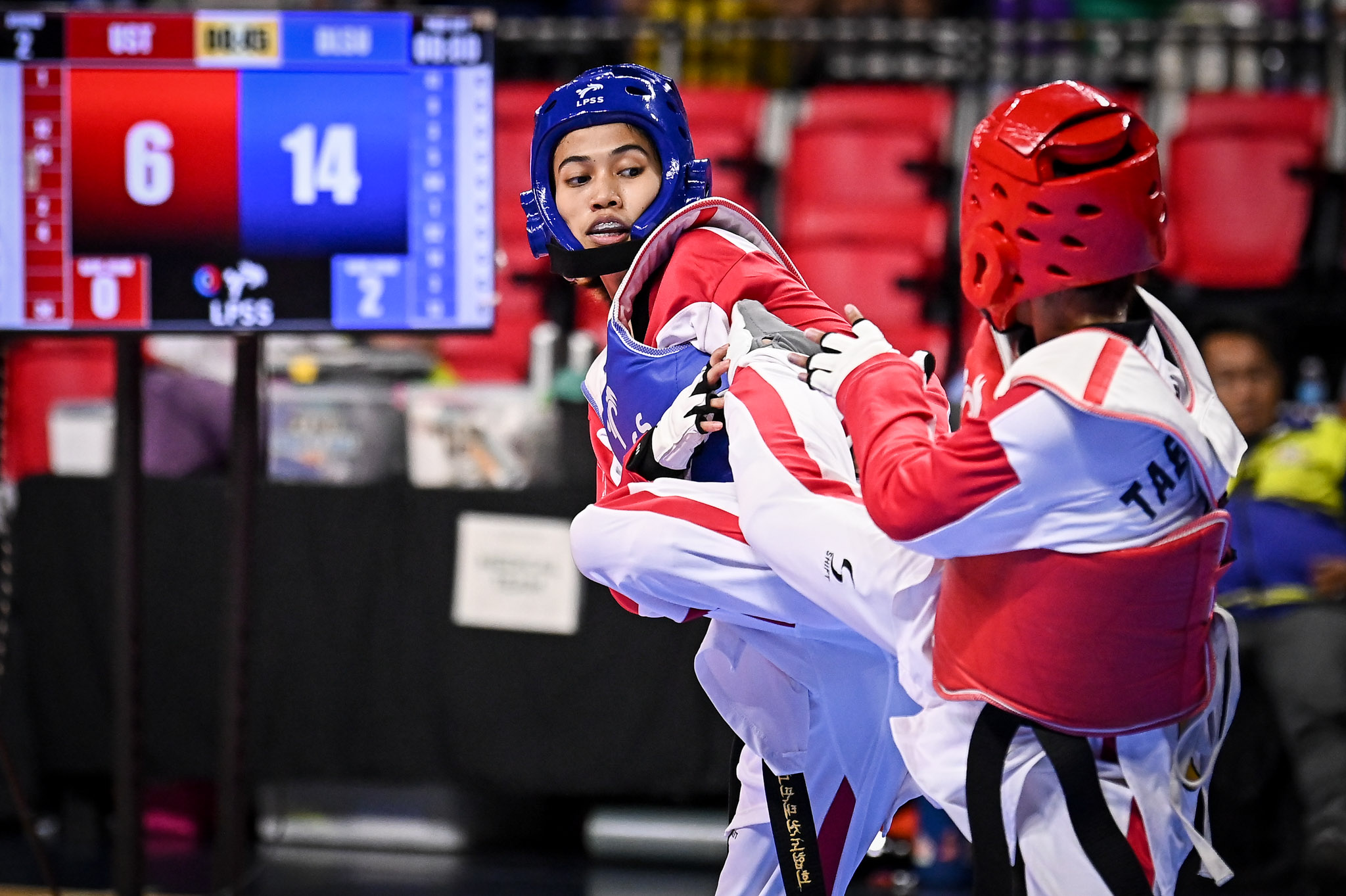 UAAP-88-TKD-Jade-Papa-3717 NU completes UAAP Collegiate Taerkwondo sweep with men’s, women’s kyorugi crowns News Taekwondo UAAP - philippine sports news
