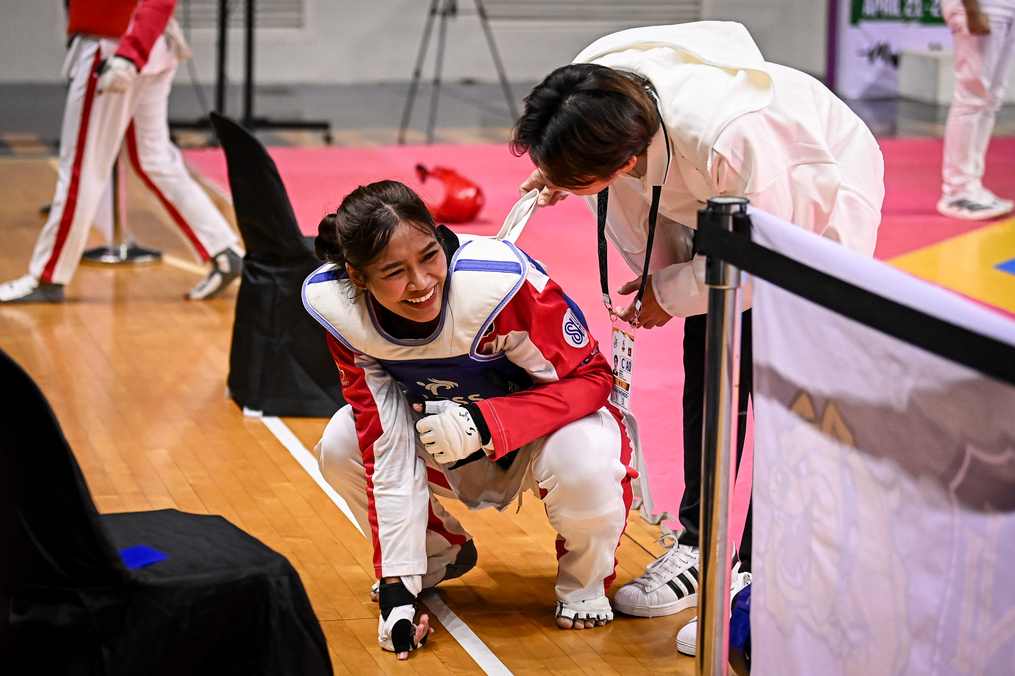 UAAP-88-TKD-Jizyl-Javier-4354 NU completes UAAP Collegiate Taerkwondo sweep with men’s, women’s kyorugi crowns News Taekwondo UAAP - philippine sports news
