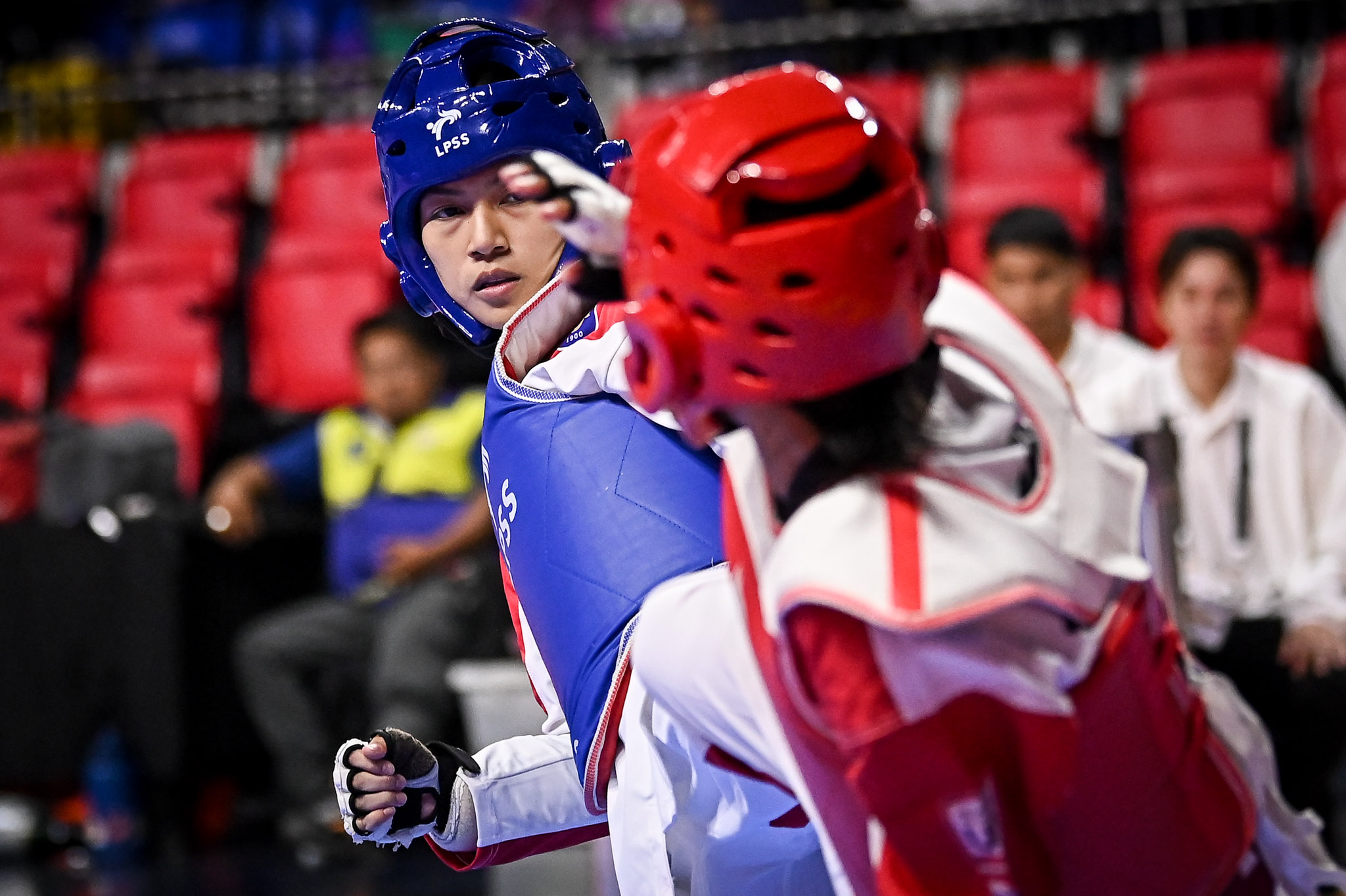 UAAP-88-TKD-Rajany-Santos-3766 NU completes UAAP Collegiate Taerkwondo sweep with men’s, women’s kyorugi crowns News Taekwondo UAAP - philippine sports news