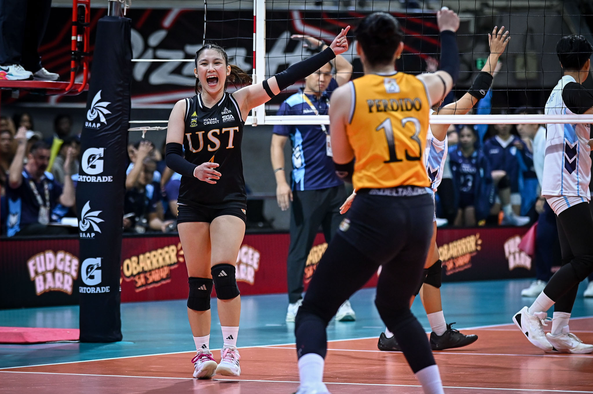 UST flips the script, eliminates Adamson to rise in UAAP Women’s Volleyball stepladder