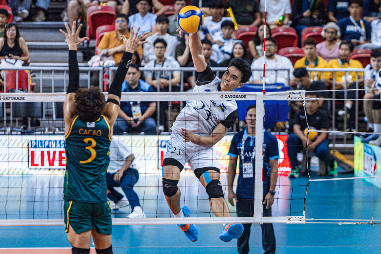 UAAP-S88-AdU-vs-FEU-Mens-Volleyball-Richard-Besorio FEU survives Adamson scare, secures top seed in UAAP Men's Volleyball AdU FEU News UAAP Volleyball - philippine sports news