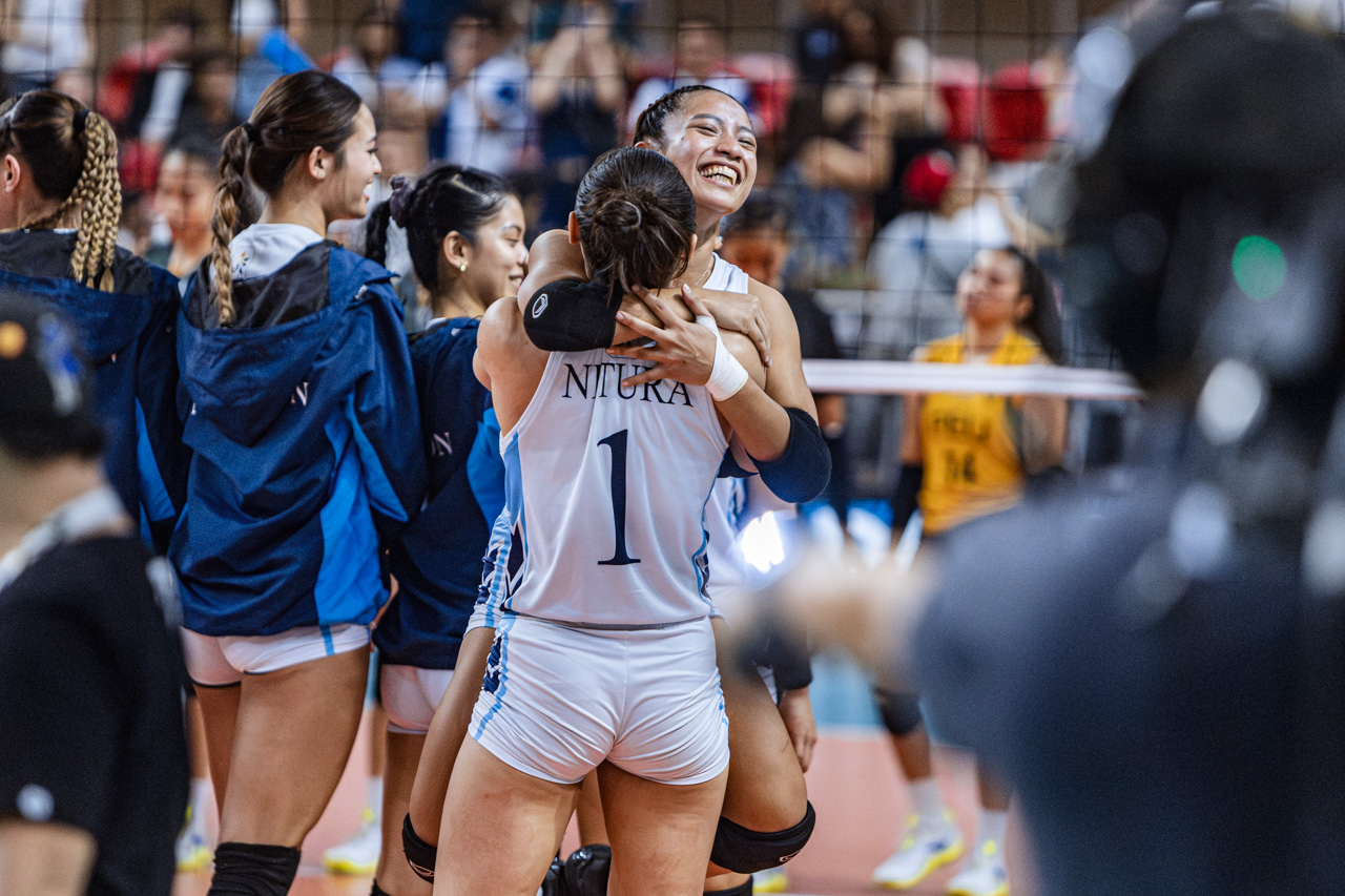 UAAP-S88-AdU-vs-FEU-Womens-Volleyball-Fhei-Sagaysay-and-Shaina-Nitura JP Yude turns Adamson’s high school success into collegiate promise AdU News UAAP Volleyball - philippine sports news