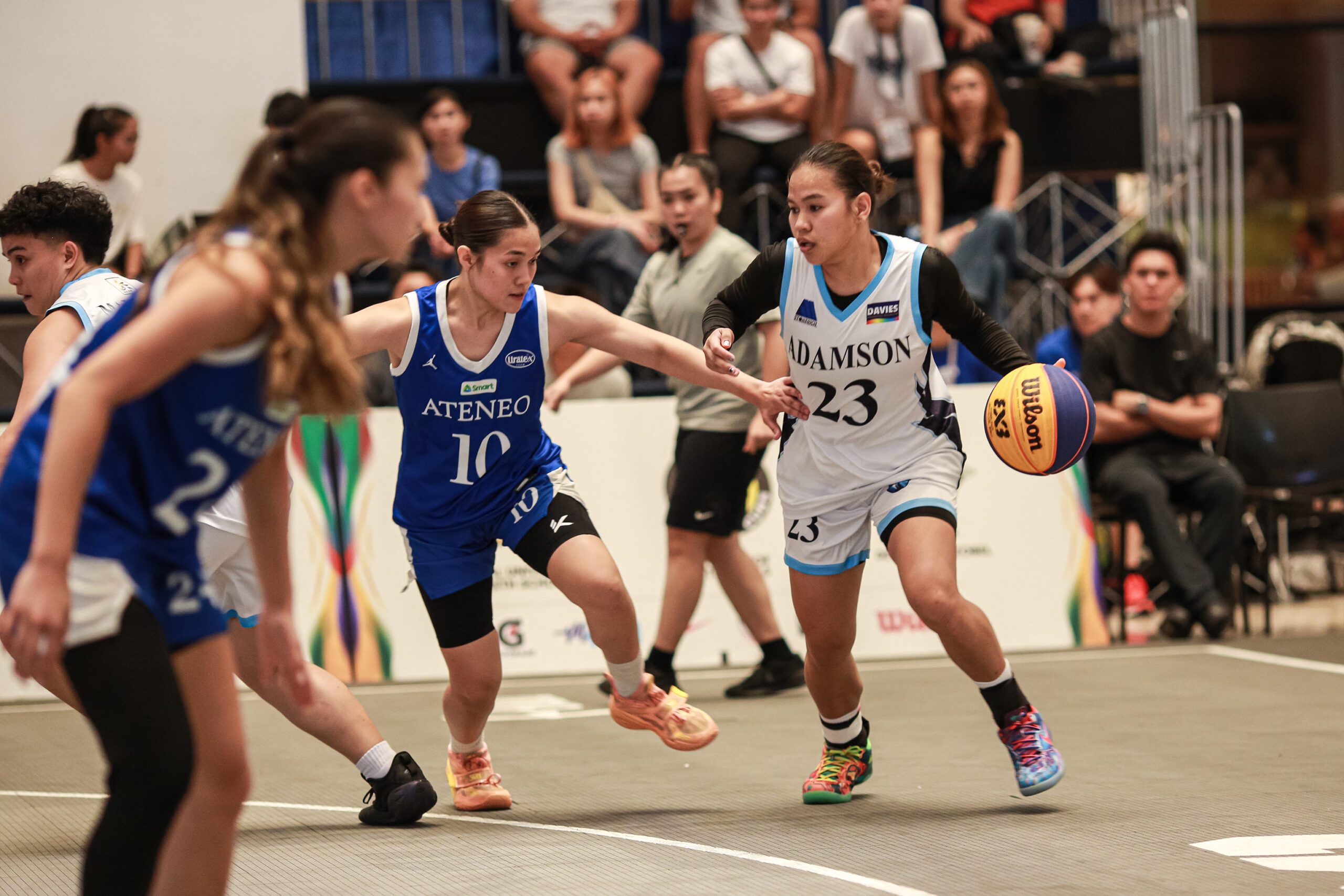 UAAP88-3x3-Womens_-ADU-vs-ATENEO_APAG_CHESKA-2-scaled La Salle, Ateneo stay unbeaten, set up blockbuster UAAP Men's 3x3 rivalry clash 3x3 Basketball ADMU AdU DLSU FEU News NU UAAP UE UP UST - philippine sports news