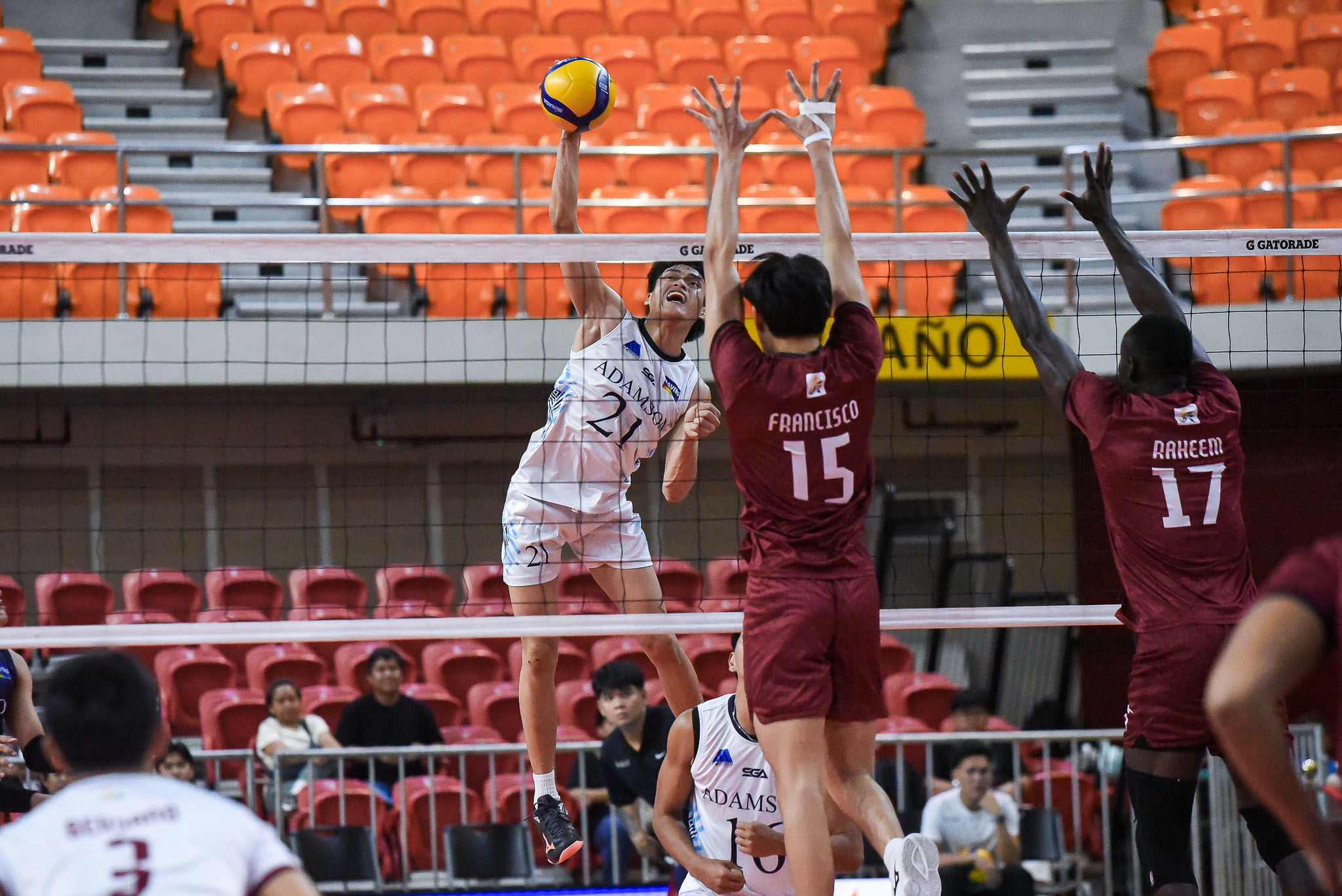 UAAP88-MVB-ADU-vs-UP-Richard-Besorio-6806 Leo Coguimbal sees brighter days ahead for Adamson AdU News UAAP Volleyball - philippine sports news