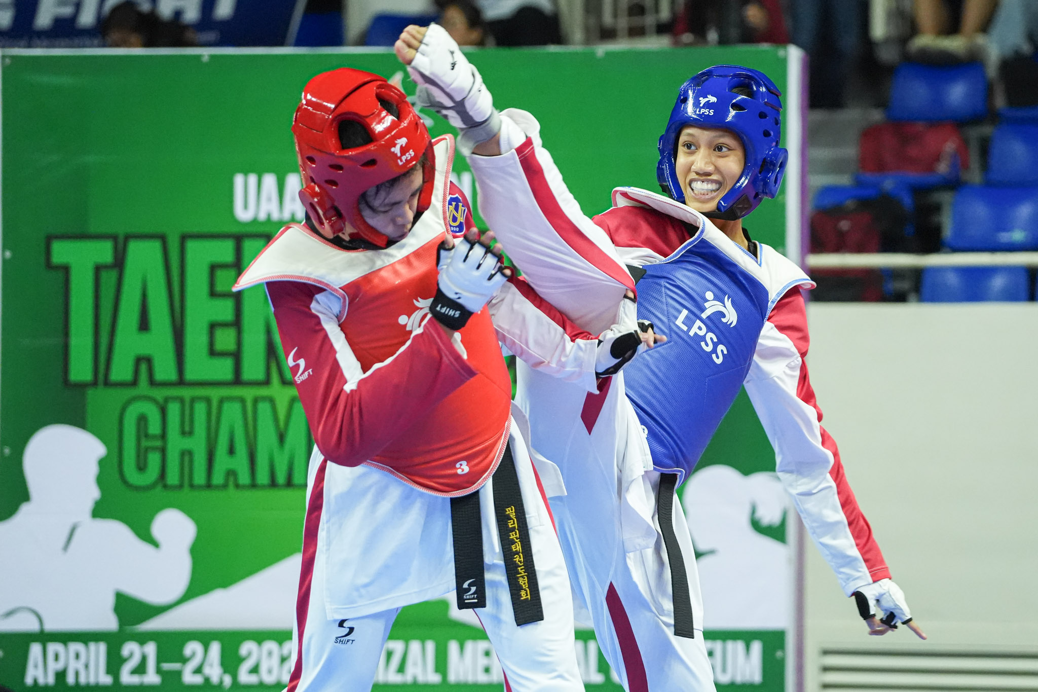 UAAP88-Taekwondo_-Womens_-BANTAM_-MANGIN-Tachiana-01722 NU completes UAAP Collegiate Taerkwondo sweep with men’s, women’s kyorugi crowns News Taekwondo UAAP - philippine sports news