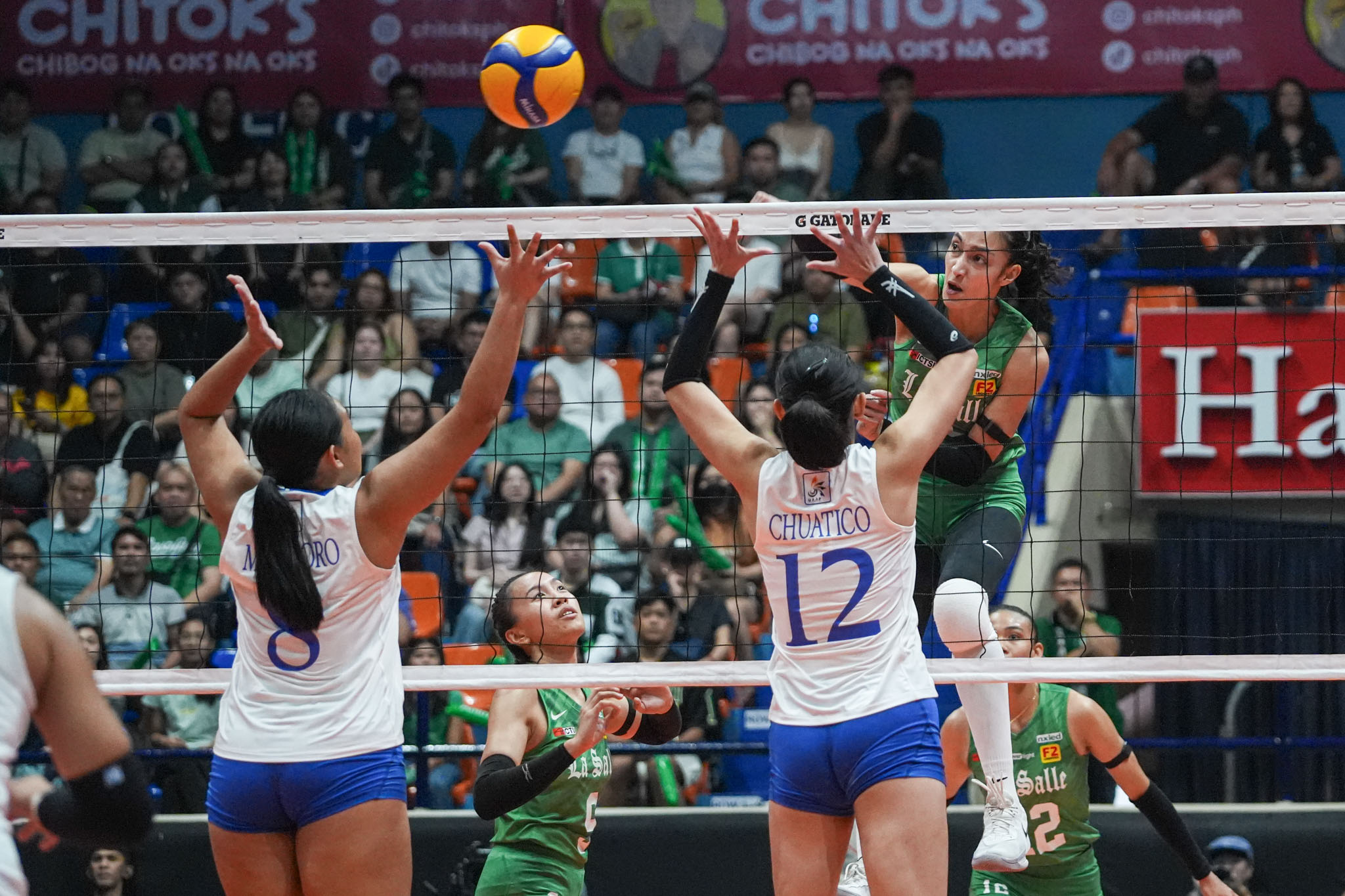 UAAP88-WVB-ADMU-vs-DLSU_-PROVIDO-Amie-07091 Lilay Del Castillo draws inspiration from Amie Provido as La Salle sharpens middle attack DLSU News UAAP Volleyball - philippine sports news