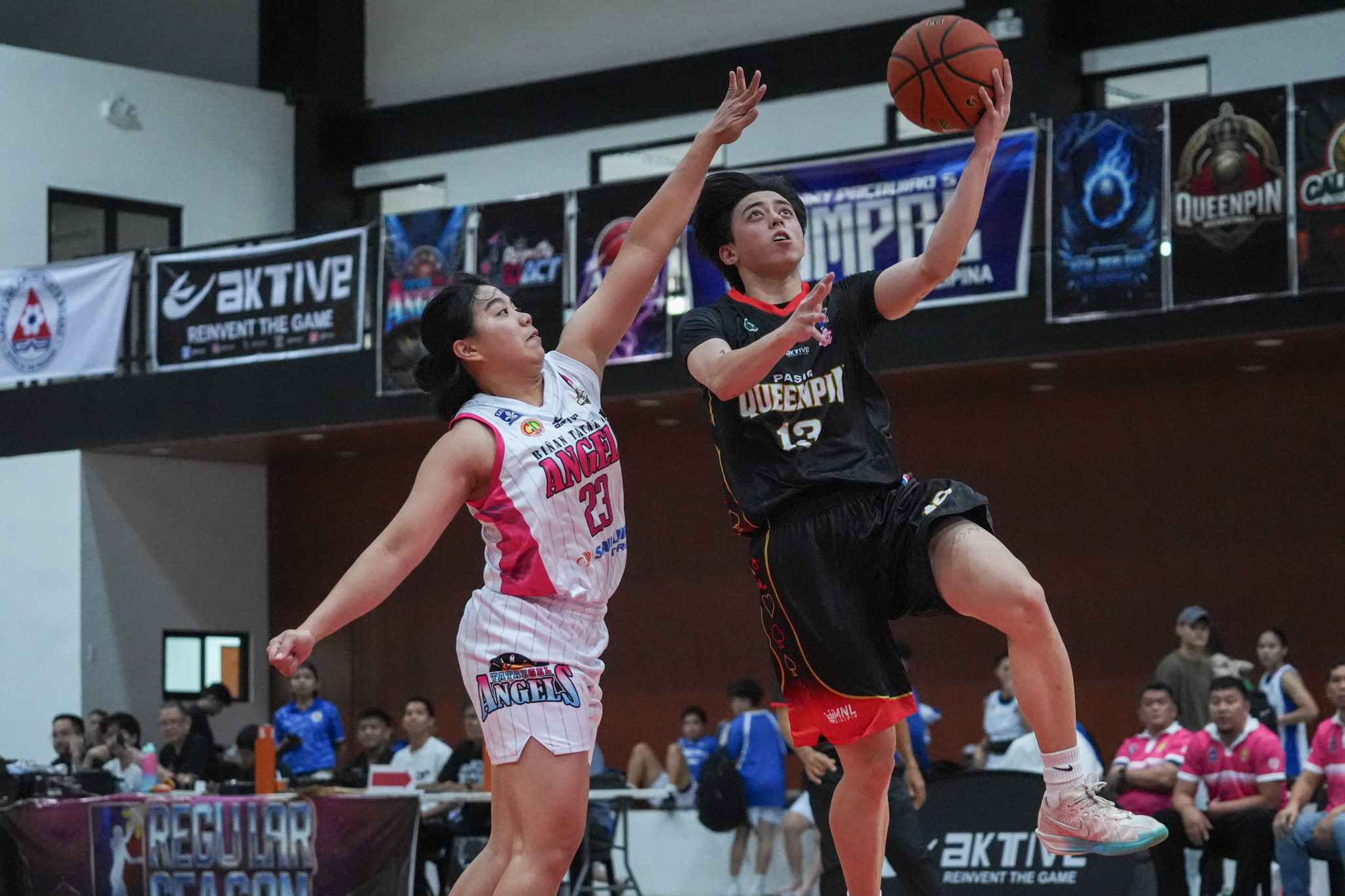 WMPBL-2nd-Reg-Season_-Binan-Angels-vs-Queenpins_-MIRANDA-LJ-05691 Twice-to-beat stakes loom as Akari-Rizal faces struggling Caloocan Basketball News WMPBL - philippine sports news