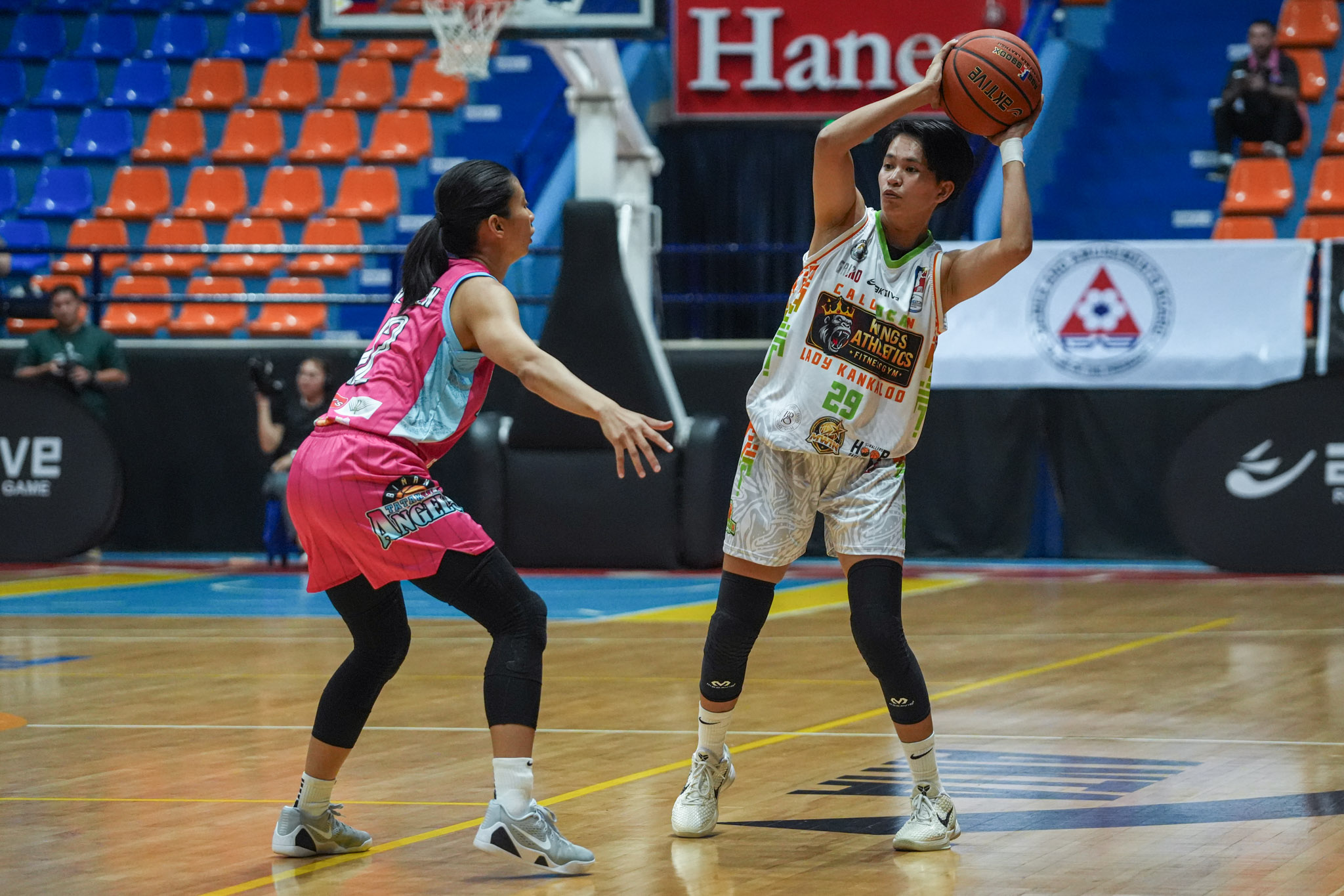 WMPBL-2nd-Reg-Season_-Binan-Tatak-Angels-vs-Caloocan-Lady-Kankaloos_-PONTEJOS-Janine-06138 Binan-Tatak Gel stays unbeaten in WMPBL, blasts Caloocan Basketball News WMPBL - philippine sports news