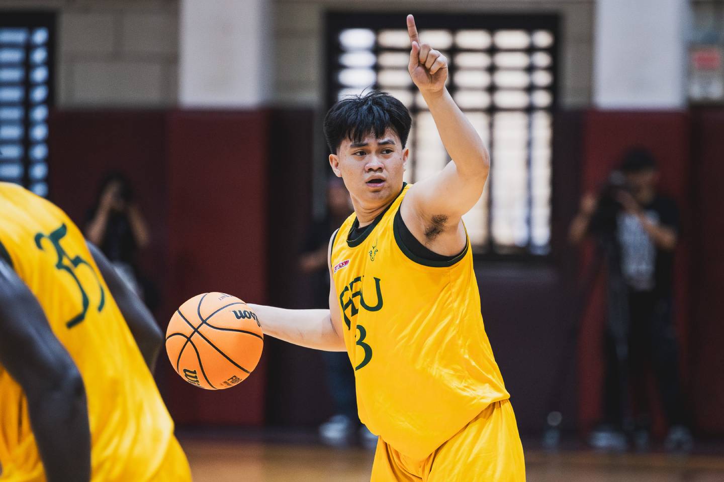 2026-Asiabasket-NSAC-FEU-def-San-Sebastian-Janrey-Pasaol La Salle, UP lead six-team UAAP charge into Asiabasket quarters ADMU AdU AU Basketball CSB CSJL DLSU EAC FEU LPU MIT News NU SBC SSC-R UP UST - philippine sports news