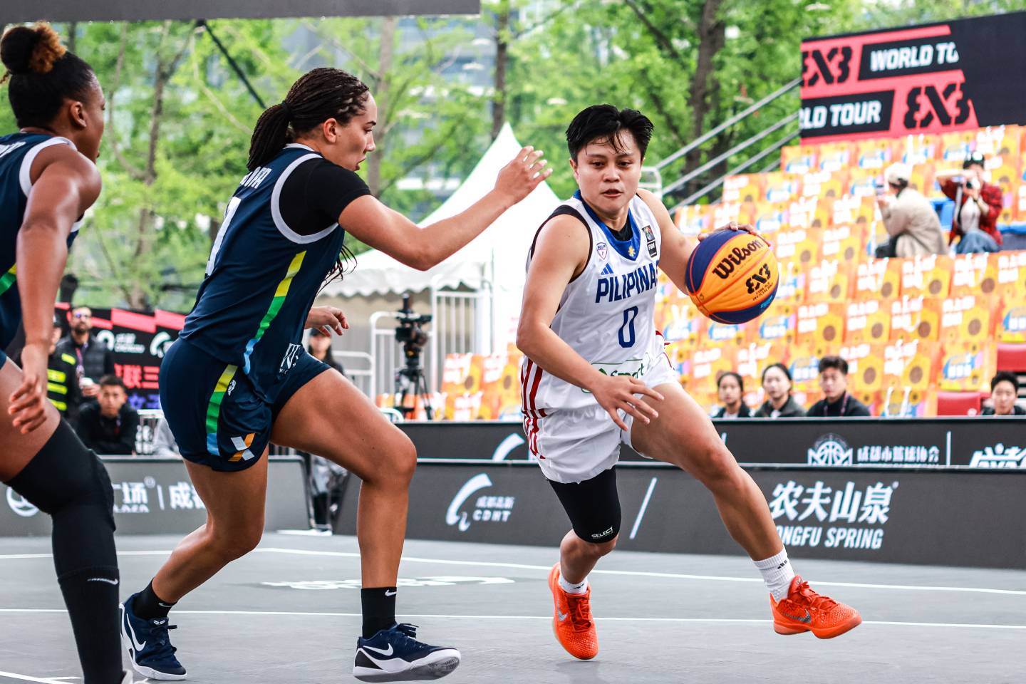 2026-FIBA-3x3-WS-Chengdu-Gilas-Women-vs-Brazil-Mikka-Cacho Camille Clarin returns after ACL layoff as Gilas Women miss 3x3 WS-Chengdu main draw 3x3 Basketball Gilas Pilipinas News - philippine sports news