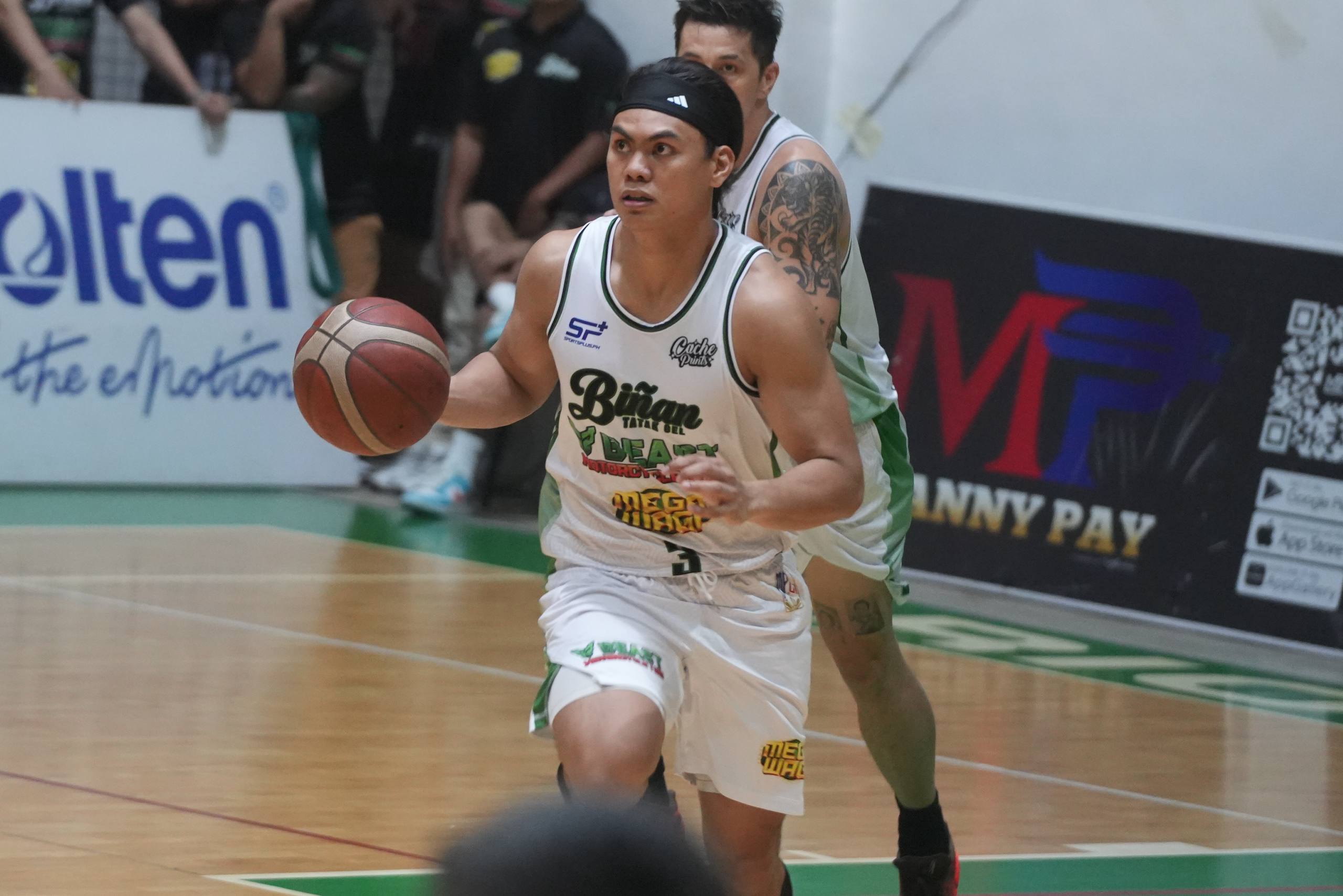 Nic Cabañero powers Biñan past Bataan for back-to-back MPBL wins
