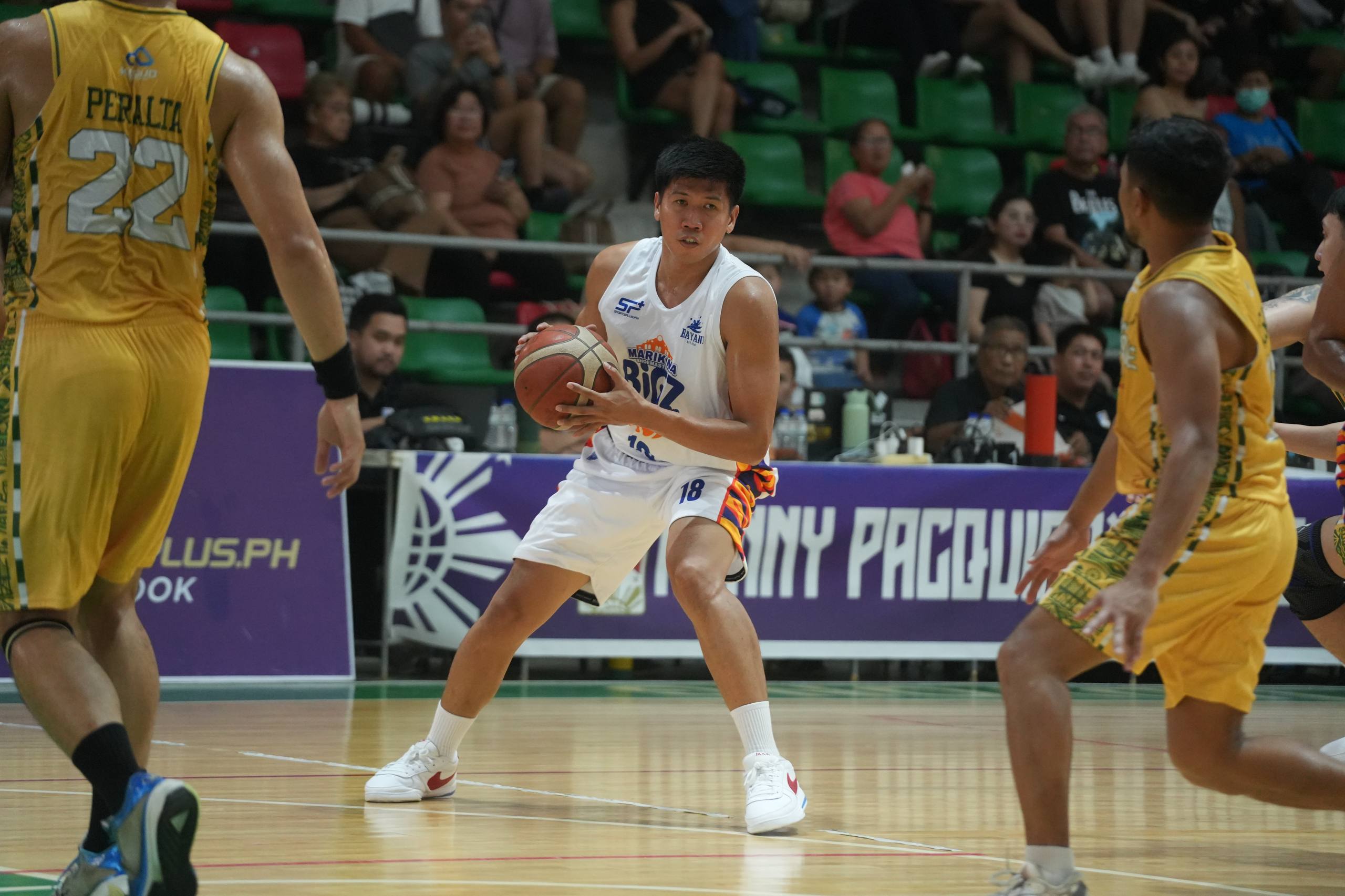 2026-MPBL-Marikina-def-Paranaque-Ed-Daquioag Fortea catches fire as San Juan demolishes Bacolod for third straight MPBL win Basketball MPBL News - philippine sports news