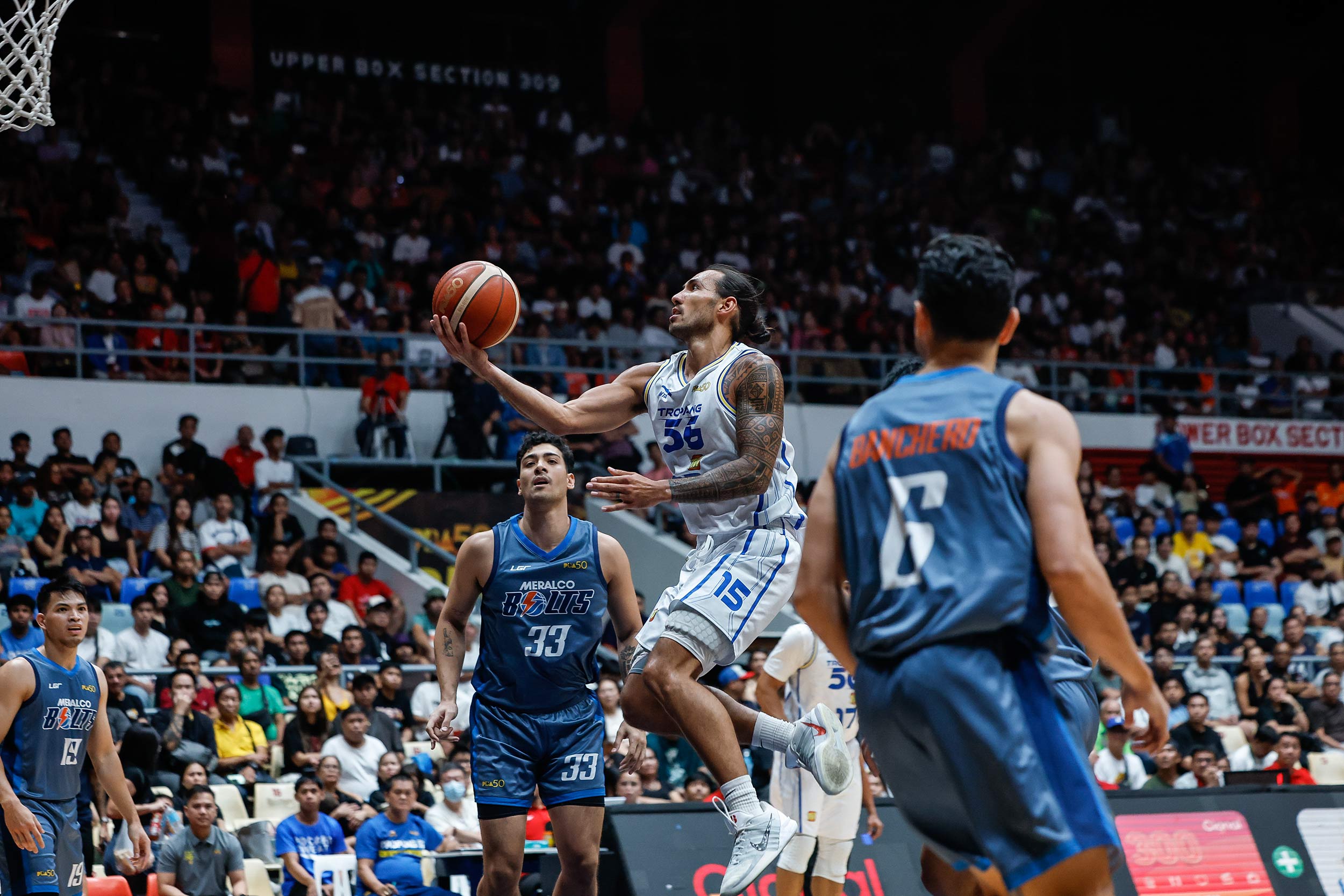 Heading sparks bench lift as TNT draws first blood vs Meralco in PBA semis opener