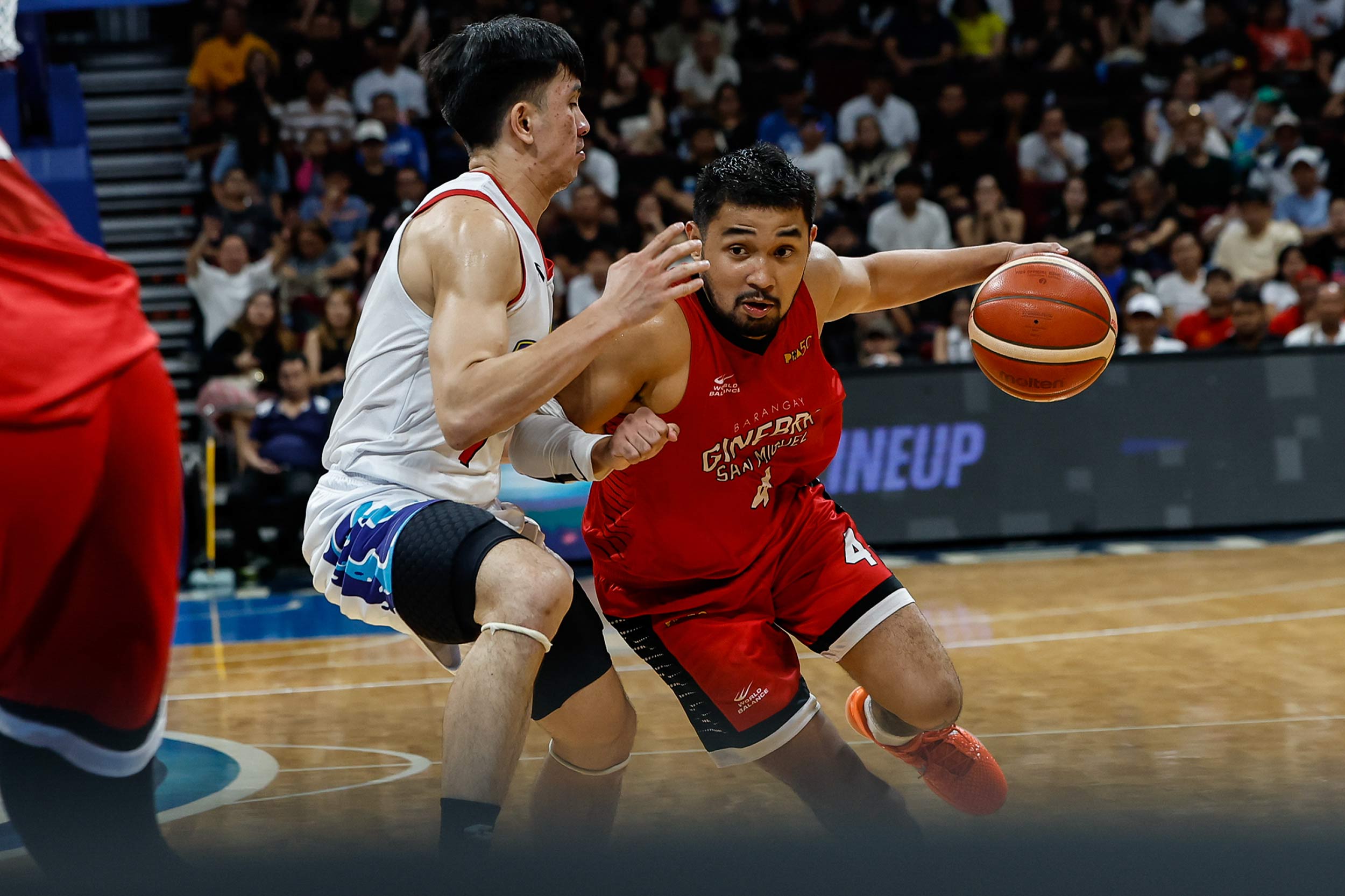 2026-PBA-Commissioners-Cup-SF3-Ginebra-vs-Rain-or-Shine-RJ-Abarrientos Ginebra survives late Rain or Shine rally, moves ahead 2-1 in PBA semis Basketball News PBA - philippine sports news