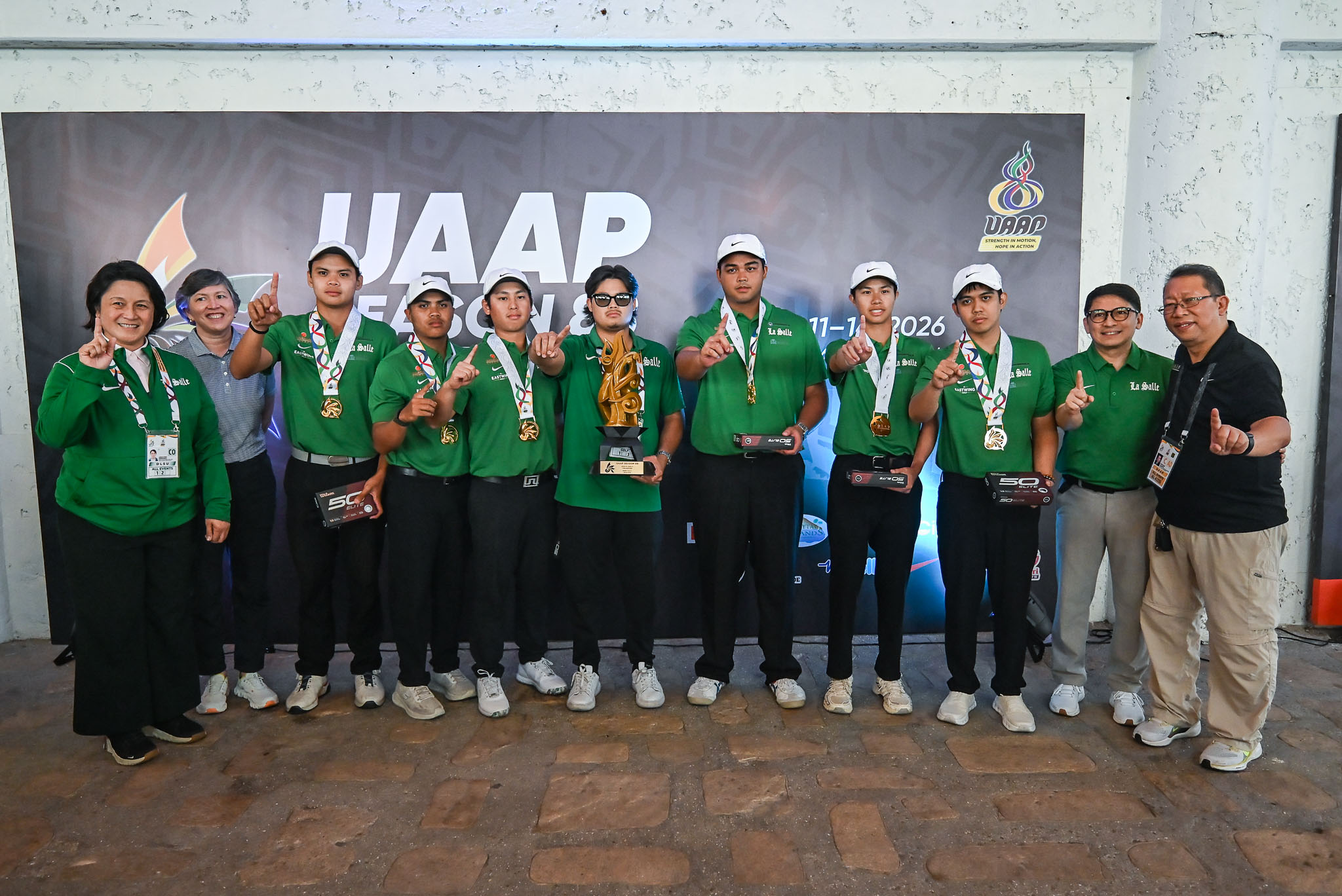 La Salle delivers statement sweep in UAAP golf