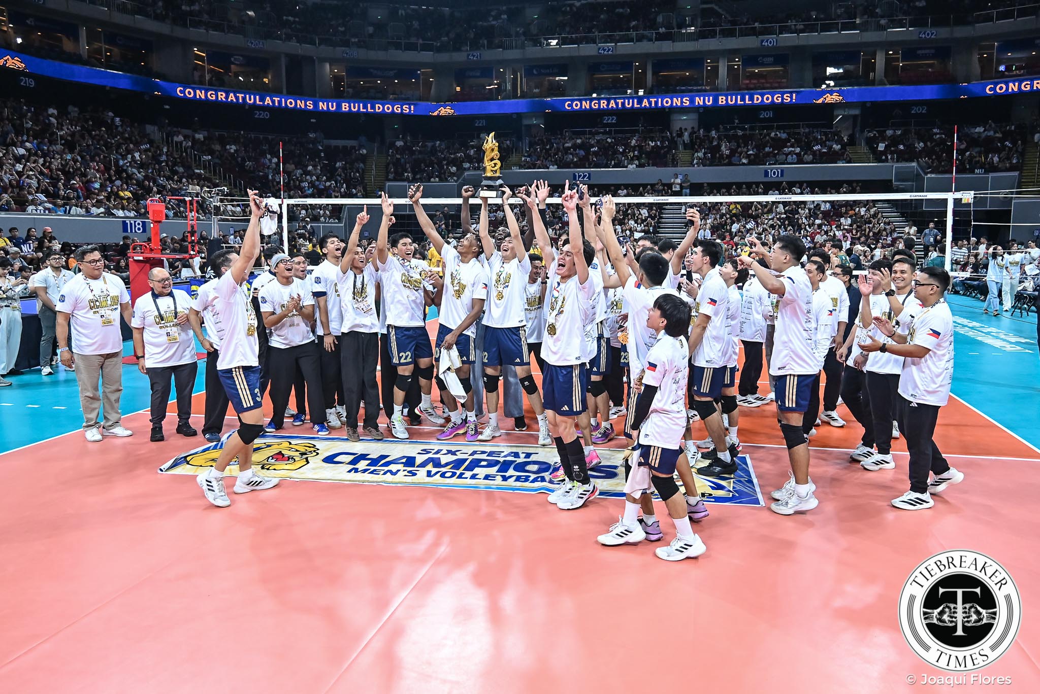 NU completes ‘six-peat’, sweeps FEU to extend UAAP Men’s Volleyball dynasty