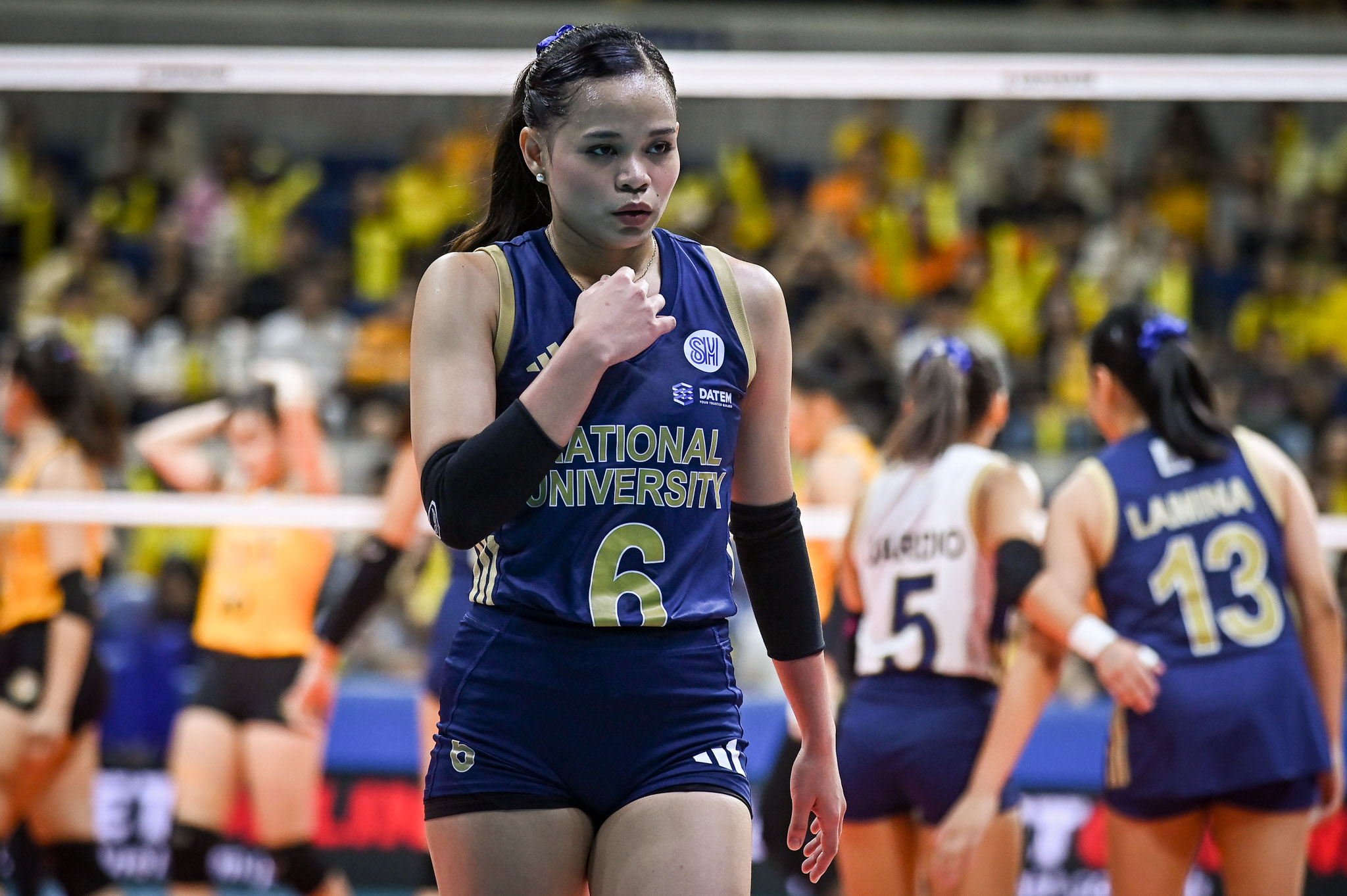 UAAP-88-WVB-F4-UST-vs.-NU-Vange-Alinsug-1199 NU shows championship poise, outlasts UST to book UAAP Women's Volleyball Finals clash with La Salle News NU UAAP UST Volleyball - philippine sports news