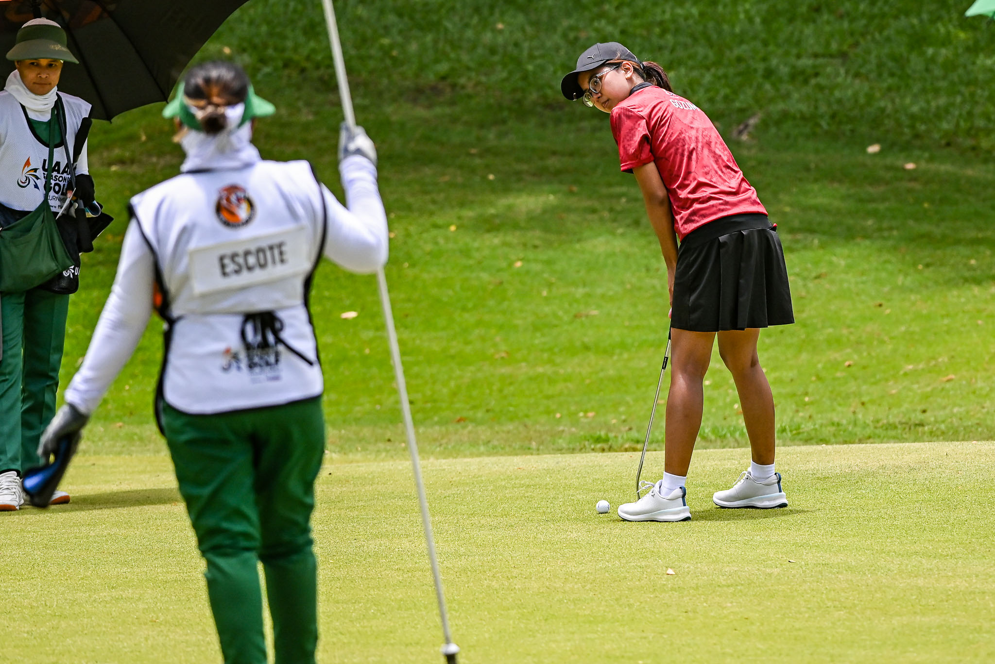 UAAP-88-Womens-Golf-Annika-Gozum-4463 Ateneo, La Salle set early pace as UAAP Golf makes historic debut ADMU AdU DLSU Golf News UAAP UP UST - philippine sports news