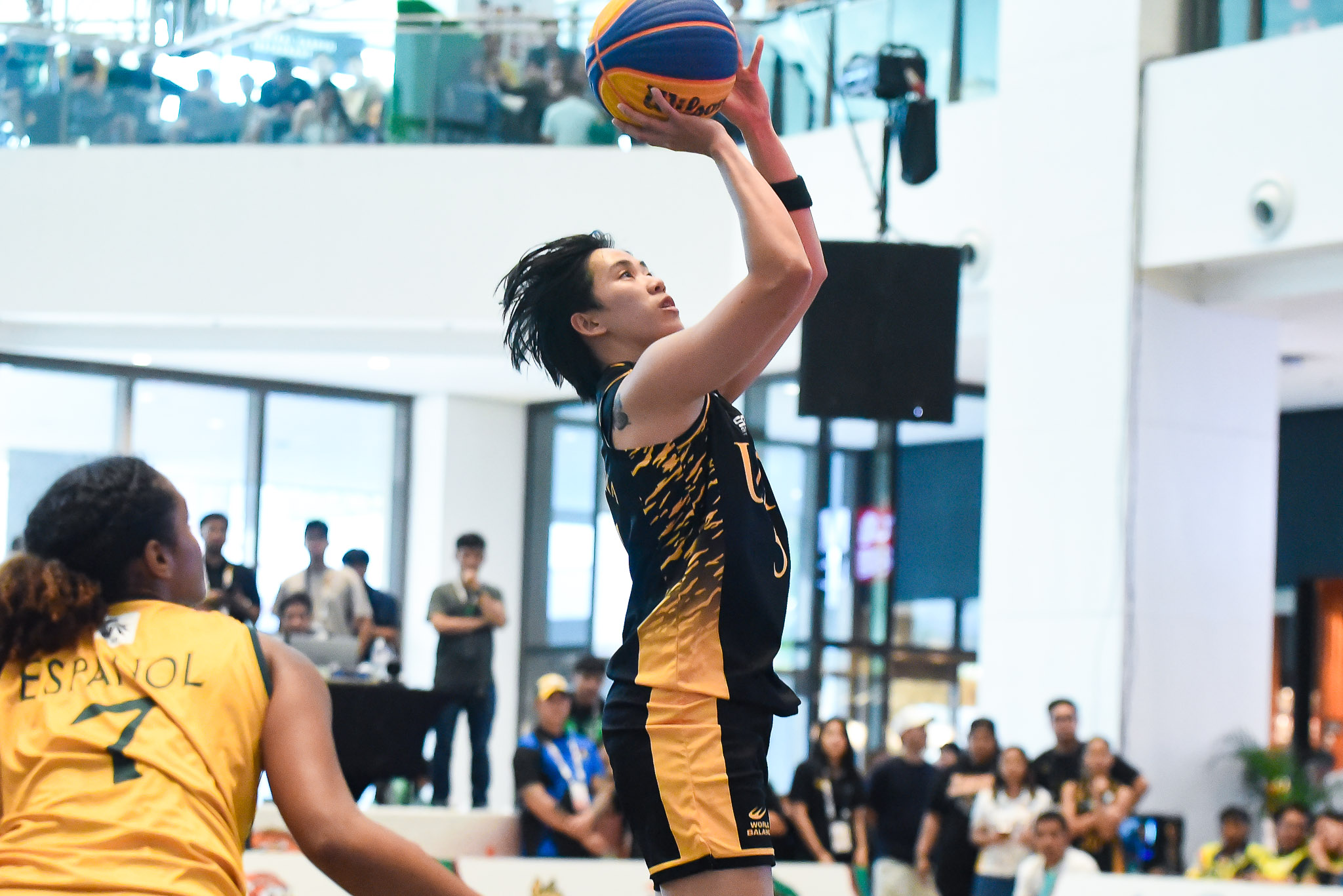 UAAP88-3X3-WOMENS-Kent-Pastrana-7246 La Salle, UST complete UAAP basketball 'golden doubles' in 3x3 sweep 3x3 Basketball ADMU AdU DLSU FEU News NU UAAP UST - philippine sports news