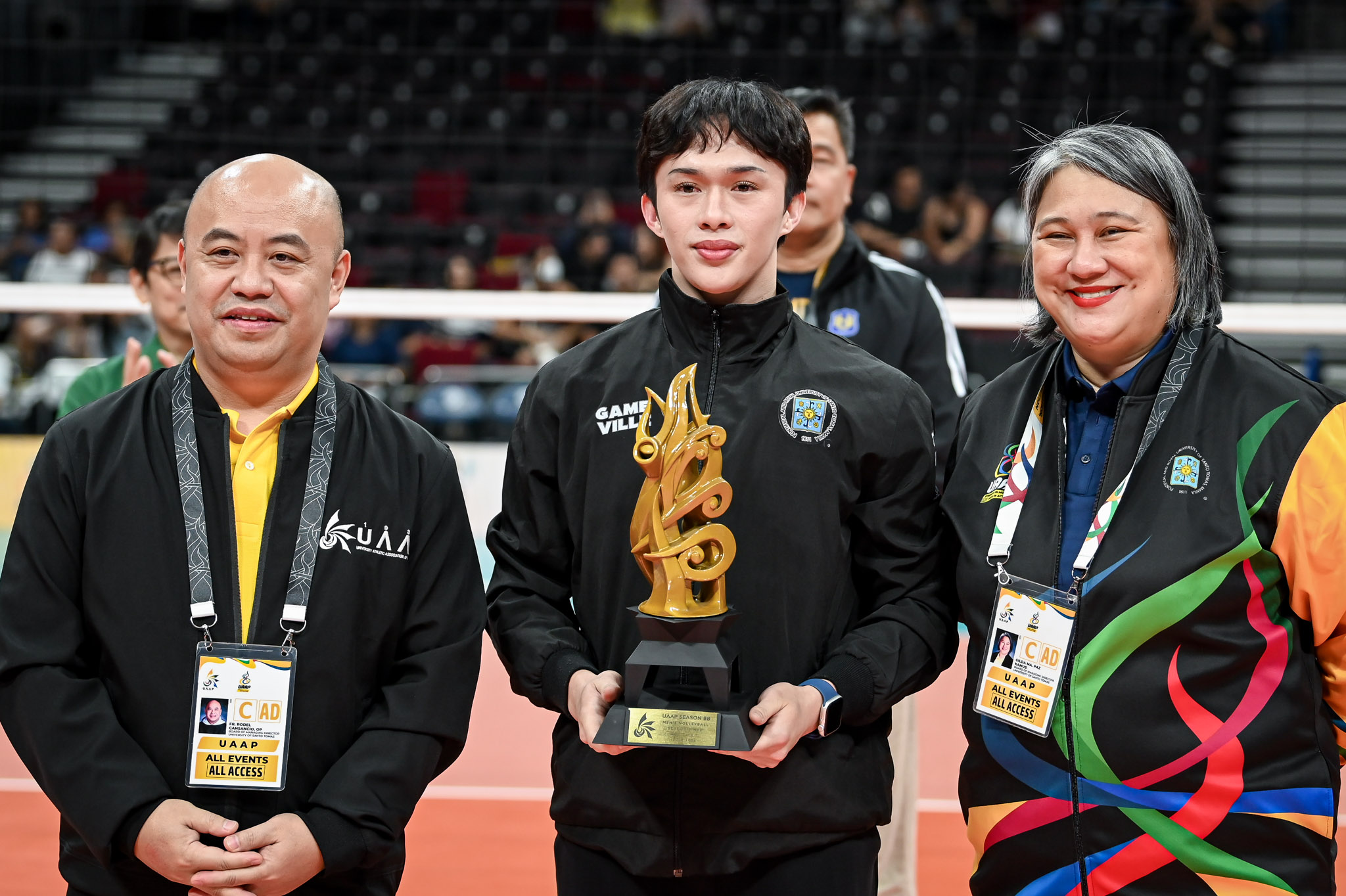 Josh Ybañez reclaims UAAP Men’s Volleyball throne with third MVP award