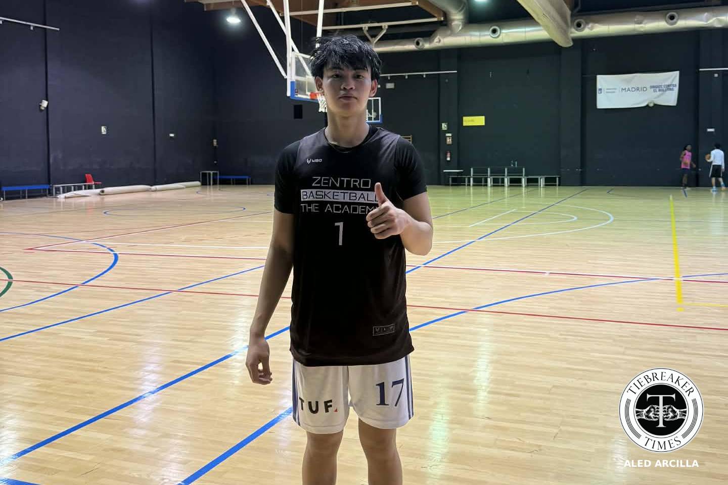 Henry Suico takes road less traveled with Zentro Basket Madrid scholarship