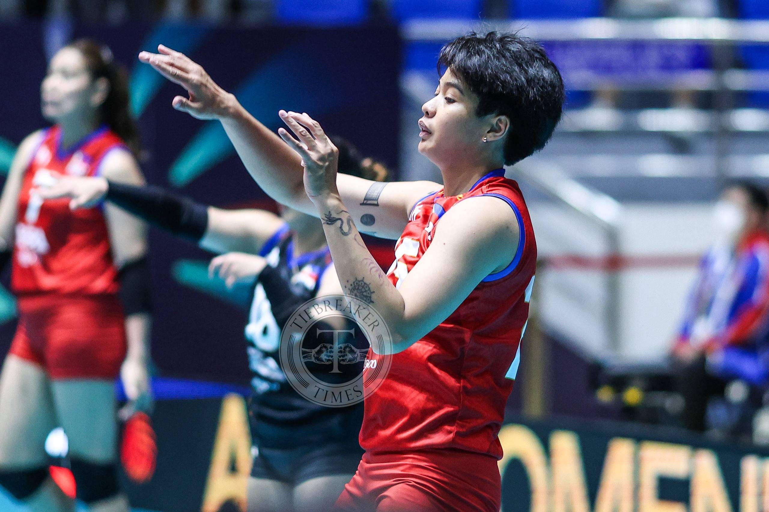 2026-AVC-Cup-Alas-Women-vs-South-Korea-Ara-Galang Alyssa Valdez, Ara Galang share long-awaited national team moment 2026 AVC Women's Cup Alas Pilipinas News Volleyball - philippine sports news